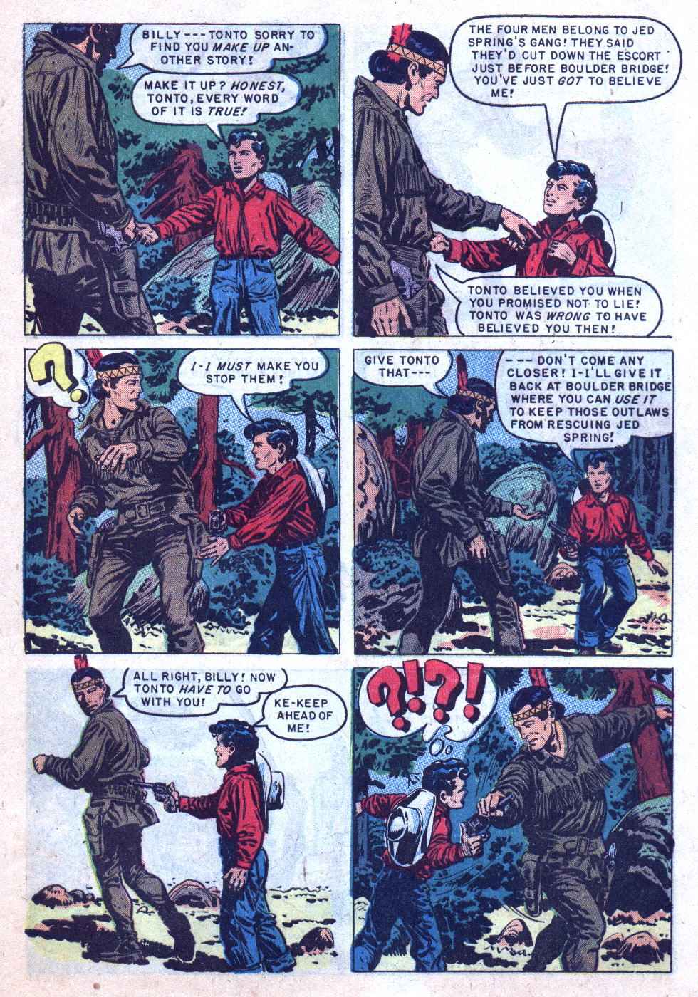 Read online Lone Ranger's Companion Tonto comic -  Issue #26 - 29