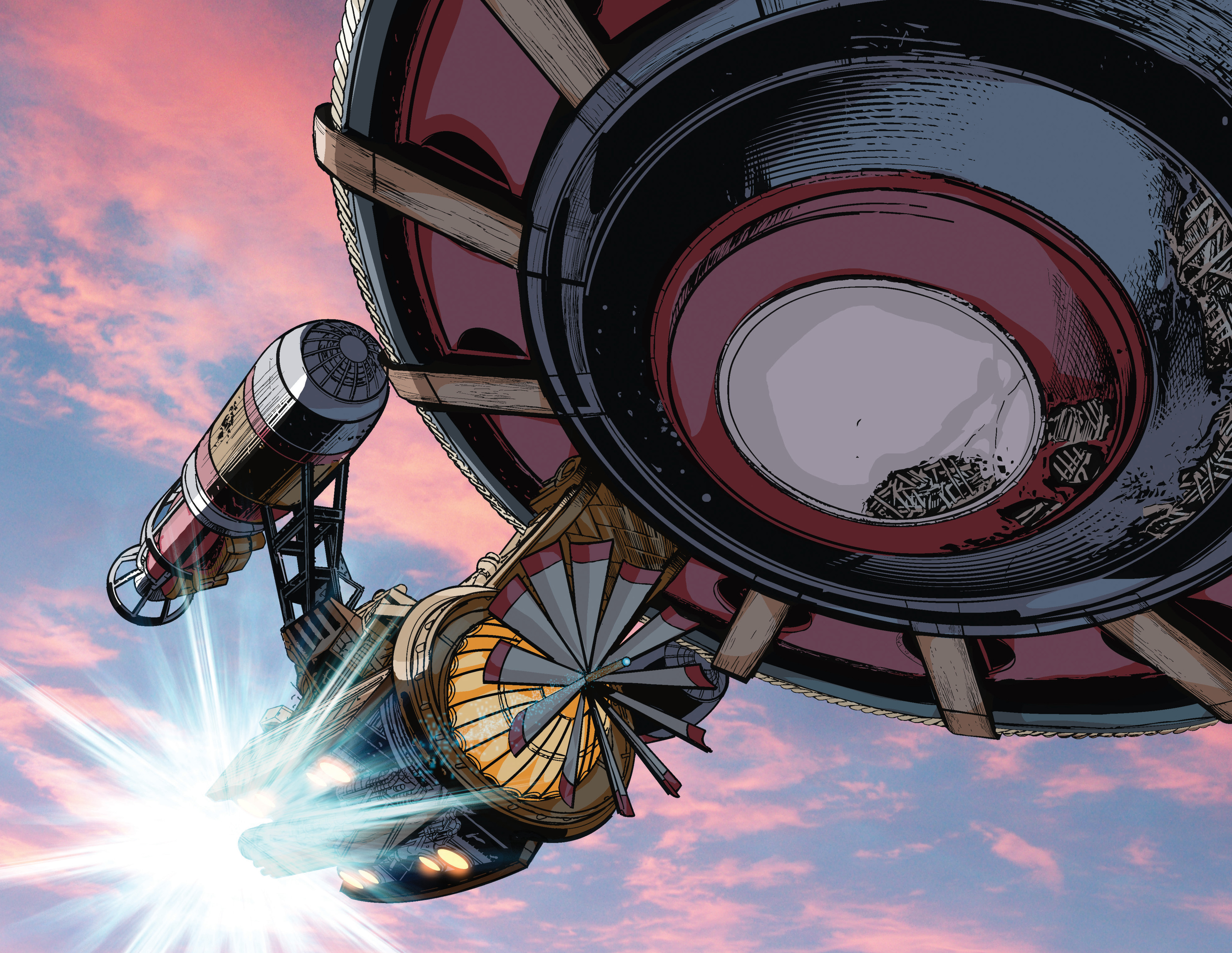 Read online Airship Enterprise: The Infernal Machine comic -  Issue #3 - 14