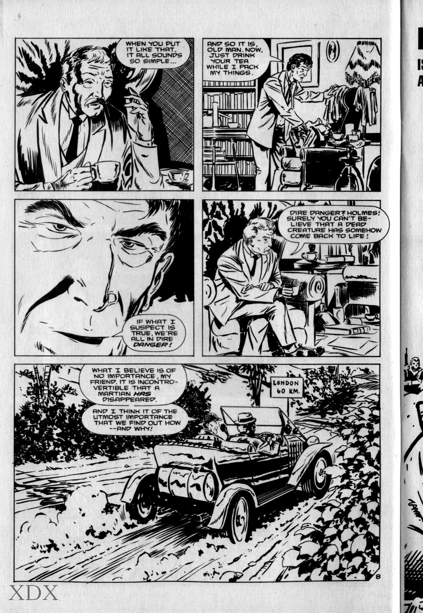 Read online Sherlock Holmes in the Case of the Missing Martian comic -  Issue #1 - 10
