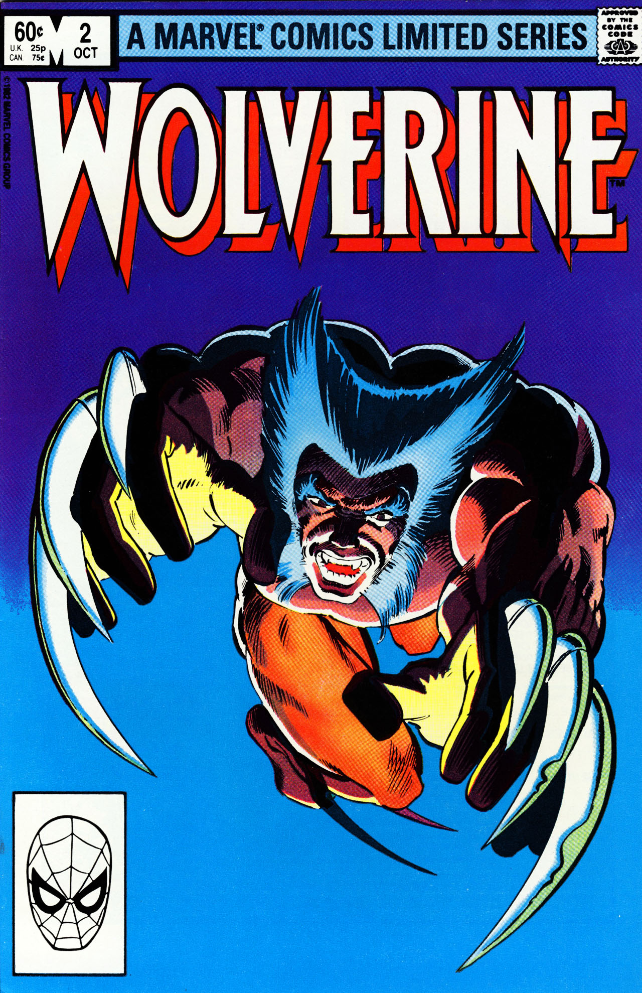 Read online Wolverine (1982) comic -  Issue #2 - 1