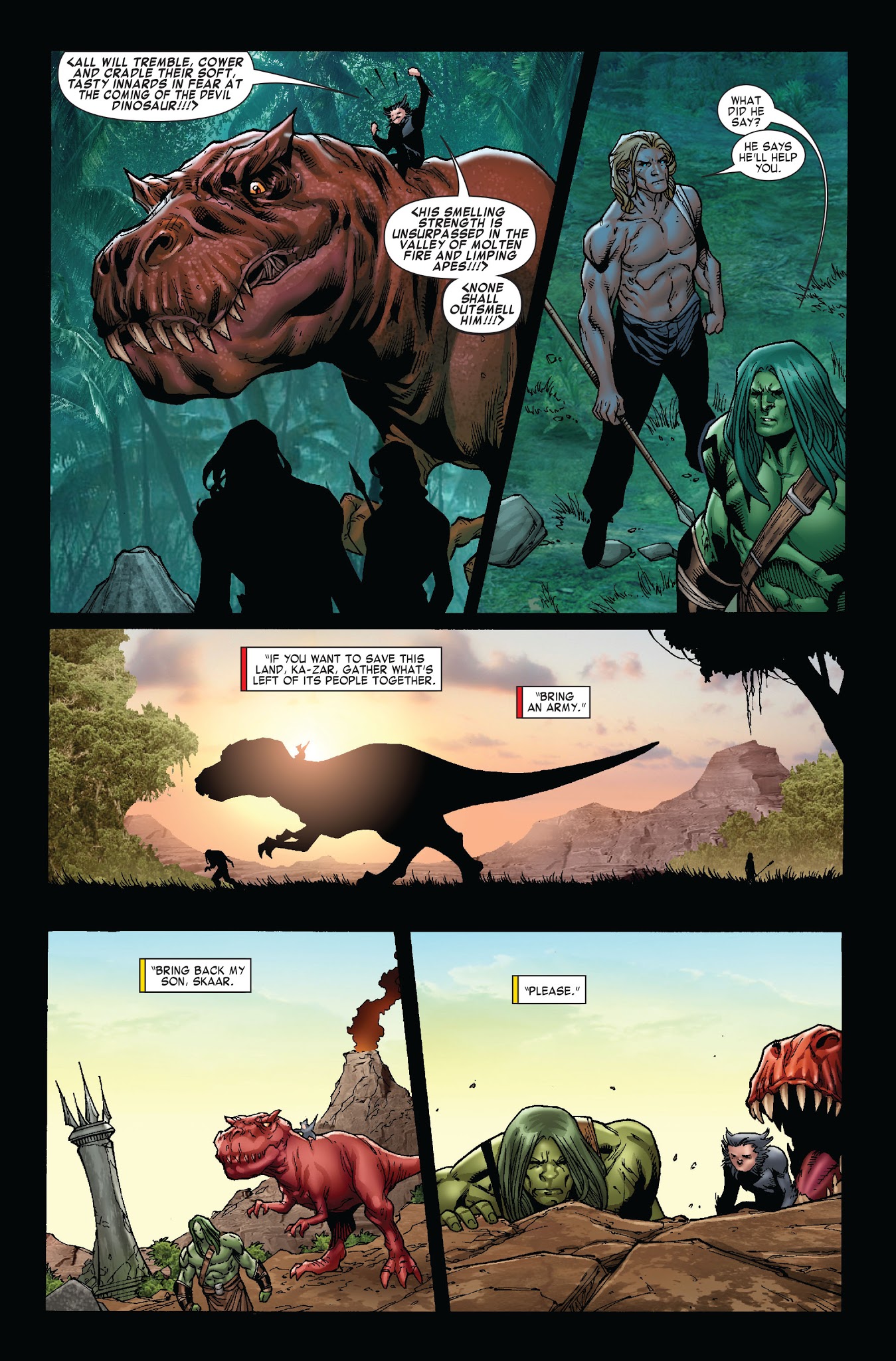 Read online Skaar: King of the Savage Land comic -  Issue # TPB - 68