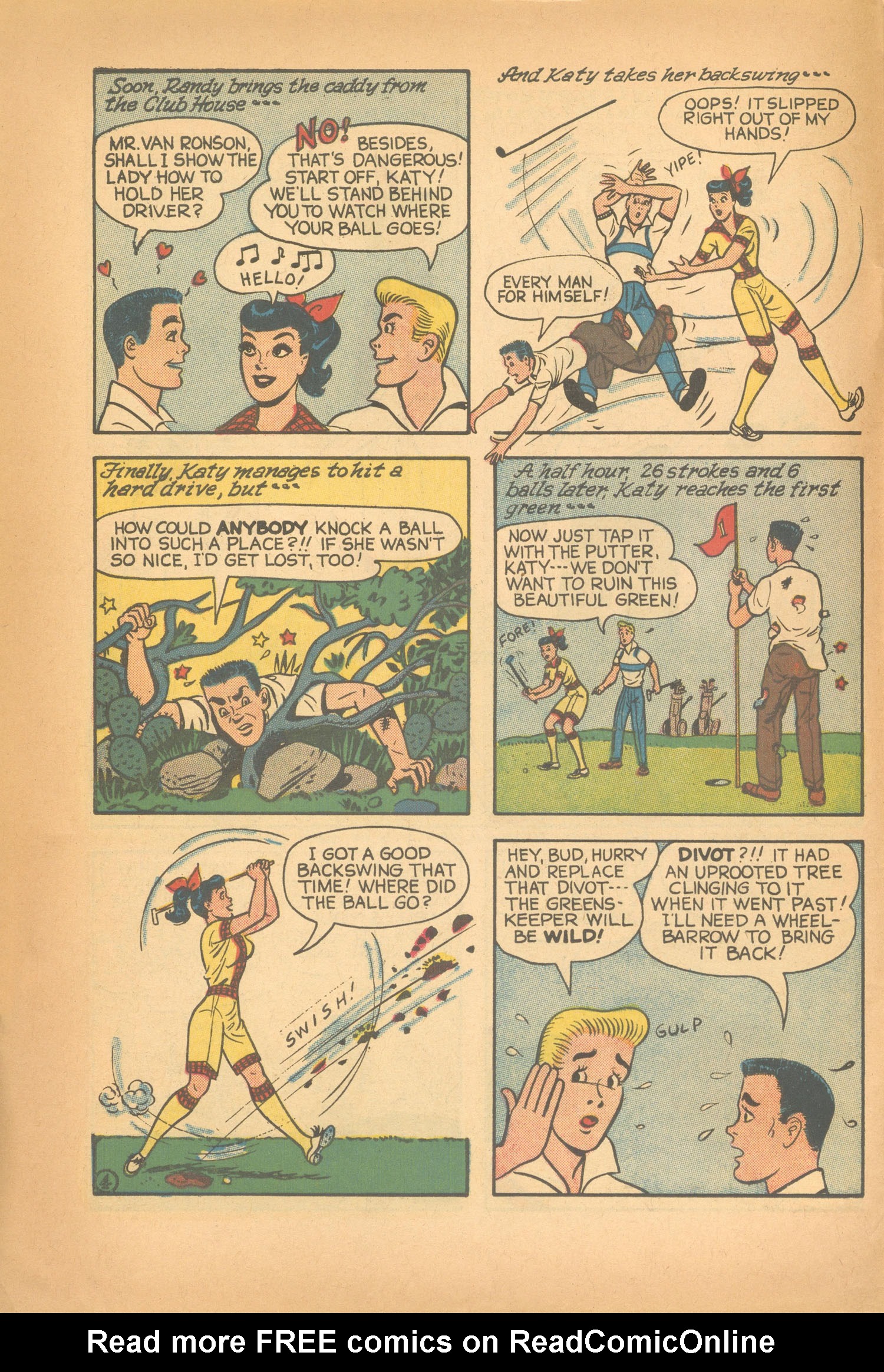 Read online Katy Keene (1949) comic -  Issue #49 - 6
