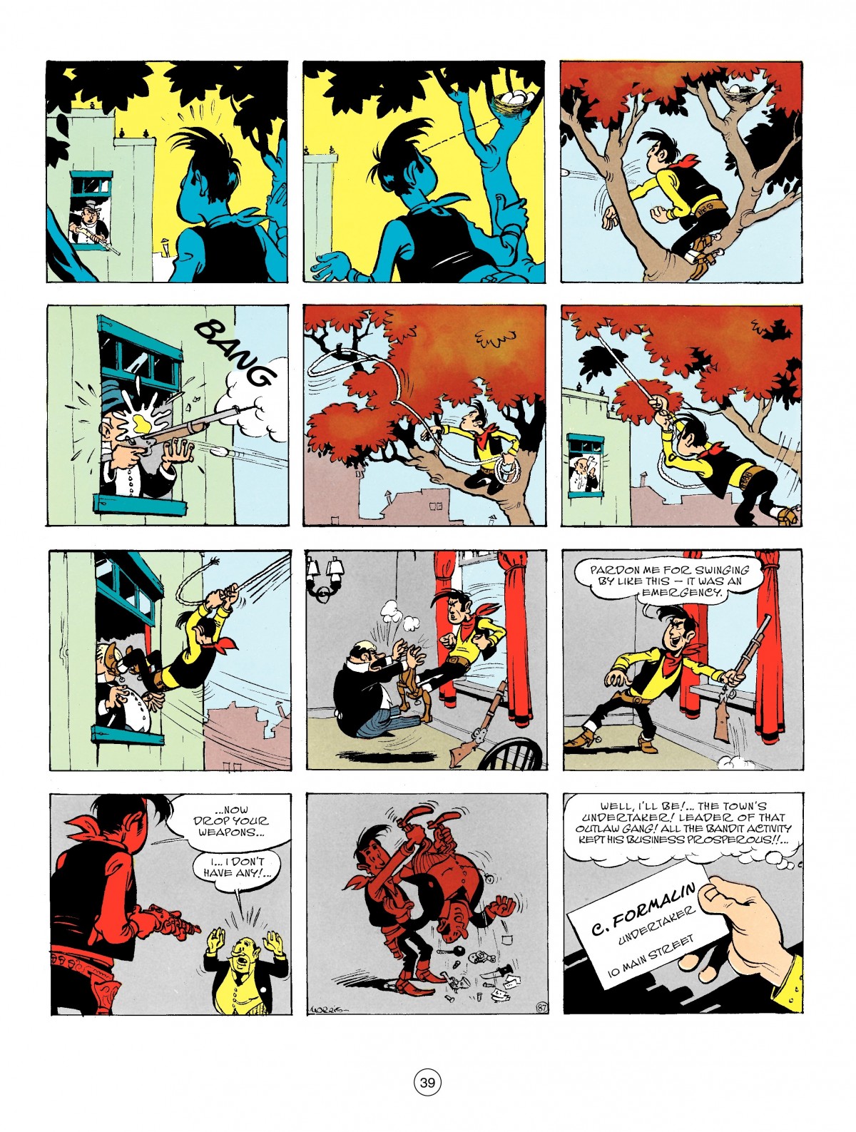 Read online A Lucky Luke Adventure comic -  Issue #54 - 39