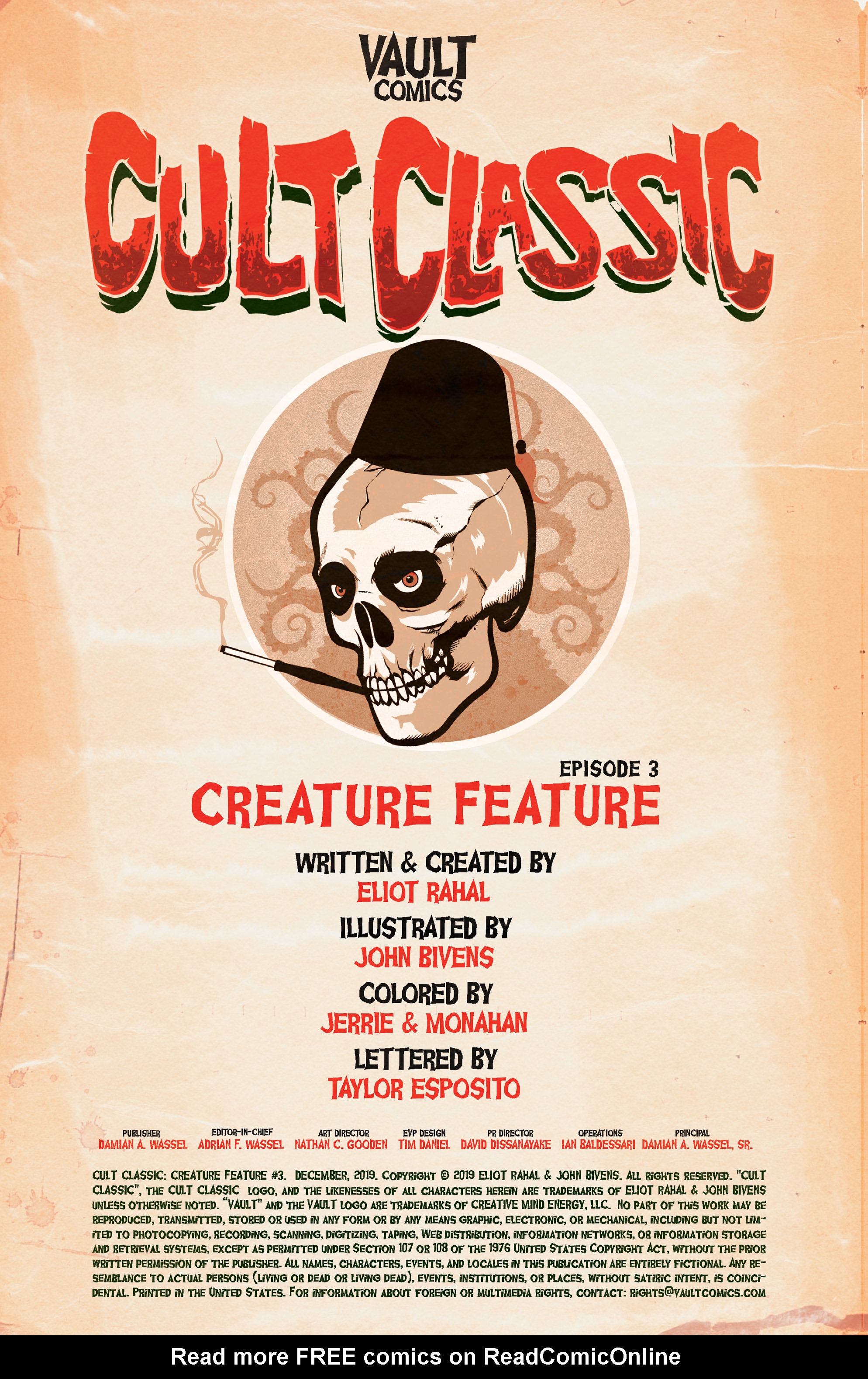 Read online Cult Classic: Creature Feature comic -  Issue #3 - 2