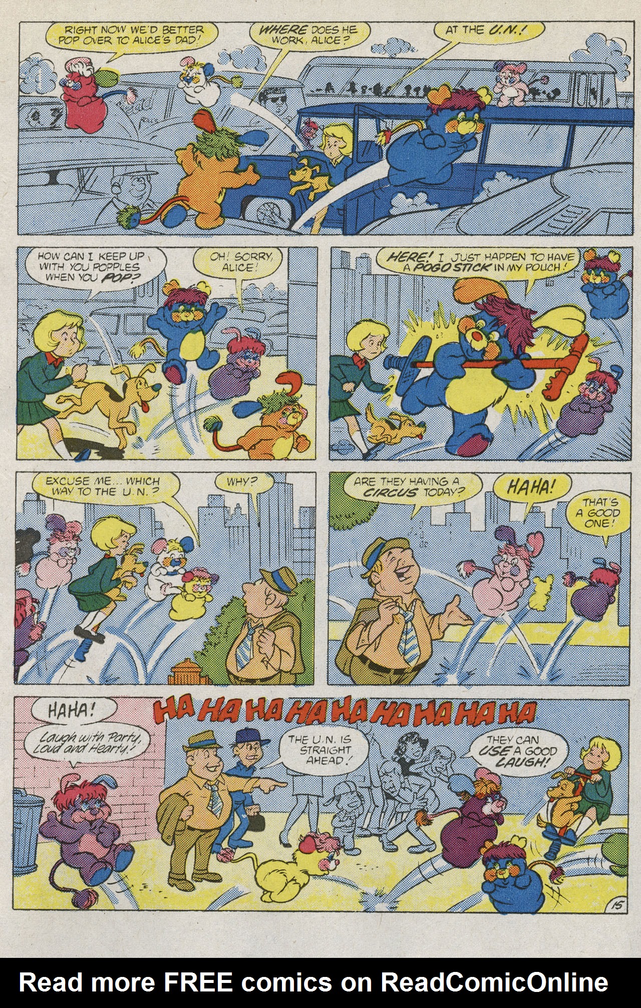 Read online Popples comic -  Issue #1 - 21