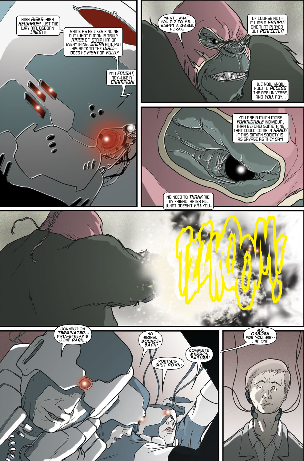 Read online Marvel Apes: Grunt Line Special comic -  Issue # Full - 32