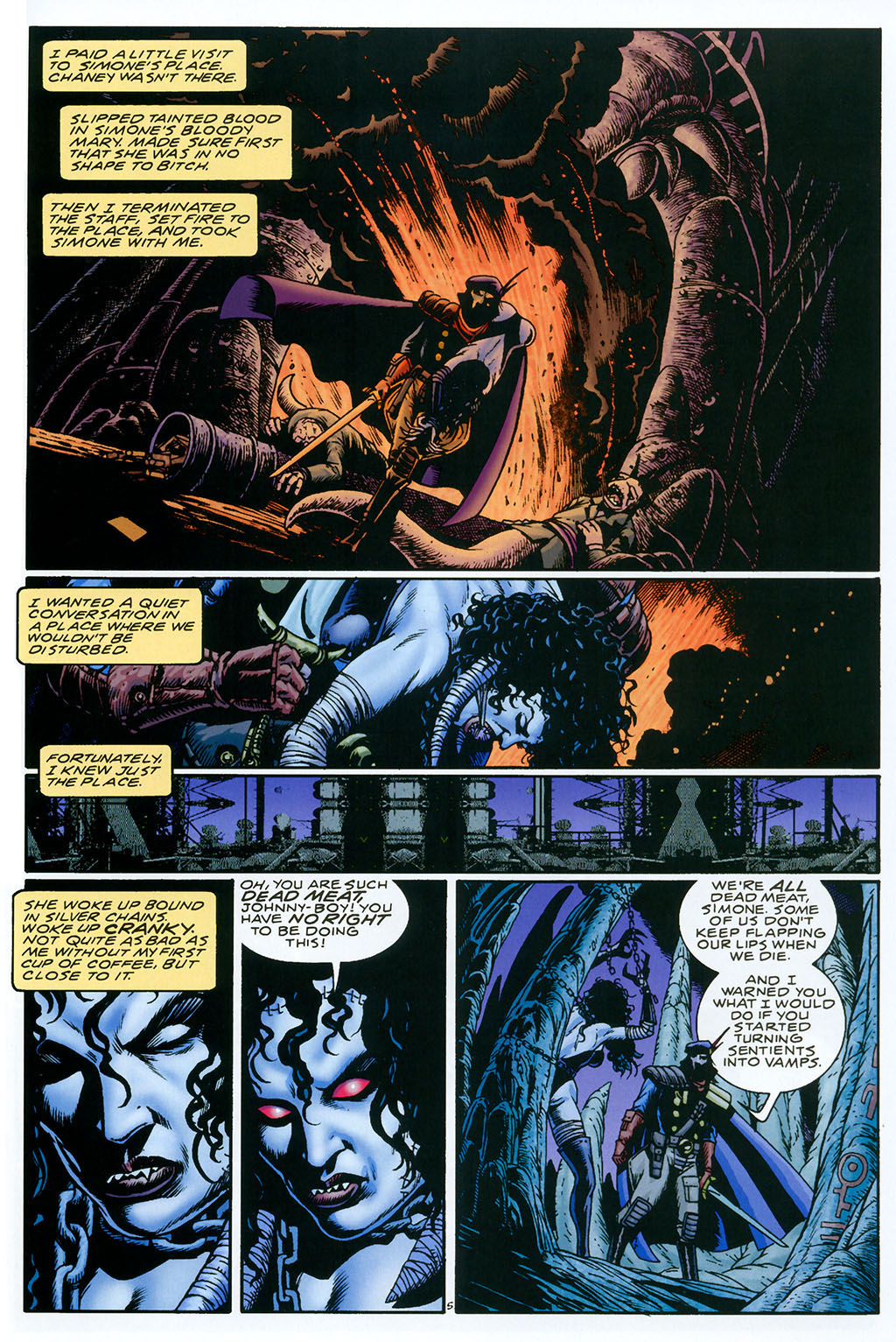 Read online Grimjack: Killer Instinct comic -  Issue #6 - 7