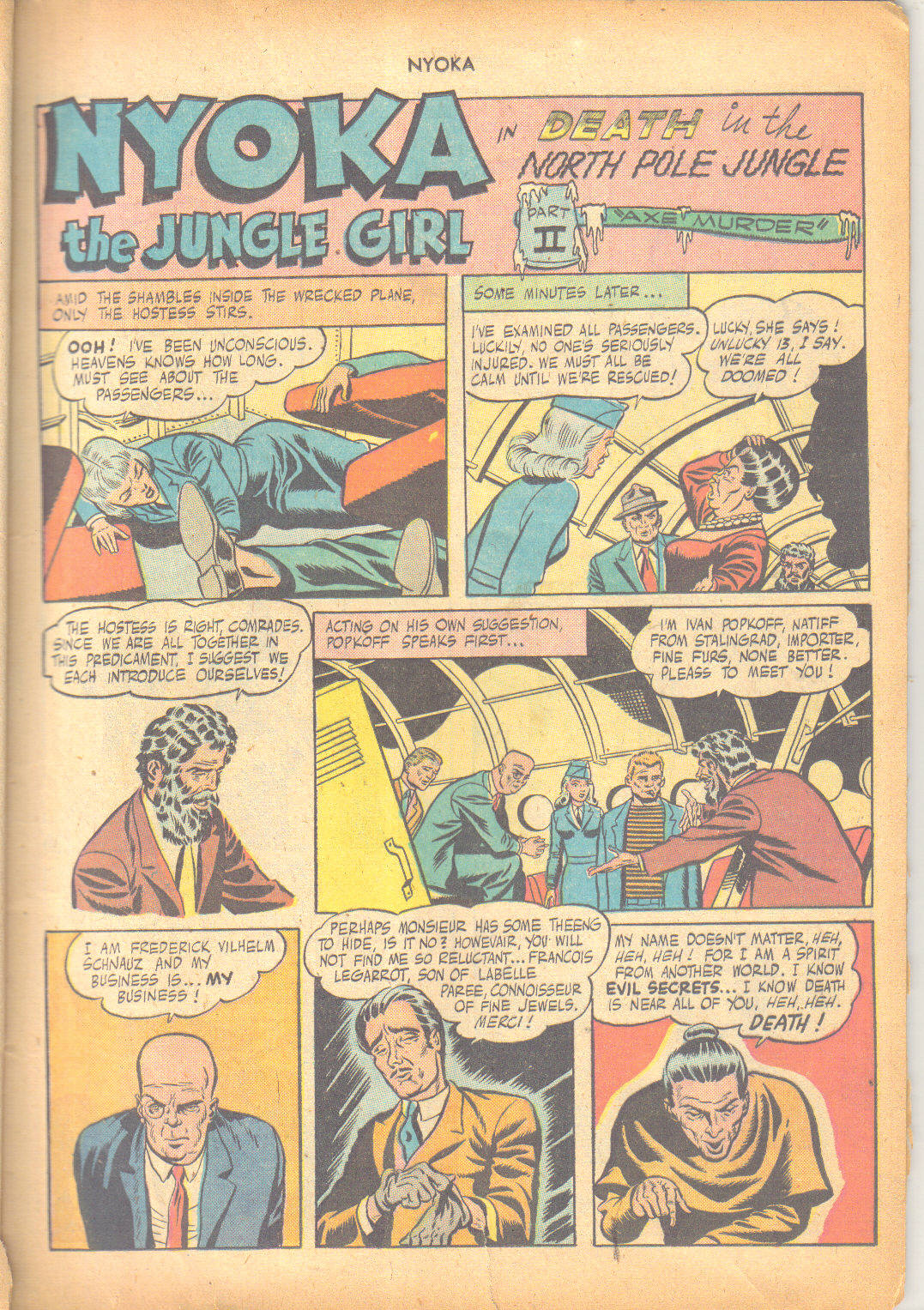 Read online Nyoka the Jungle Girl (1945) comic -  Issue #7 - 15