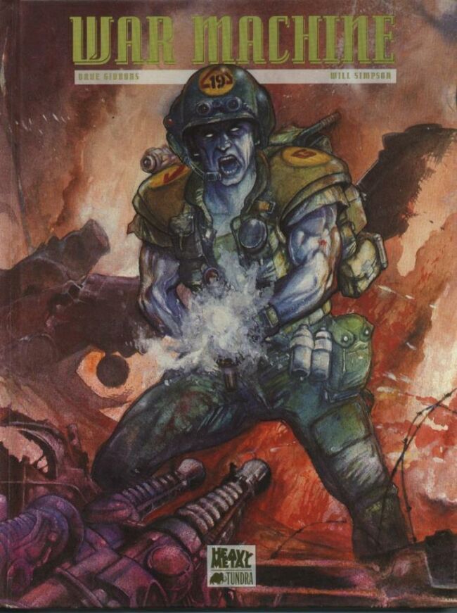 Read online Rogue Trooper: The War Machine comic -  Issue # TPB - 1