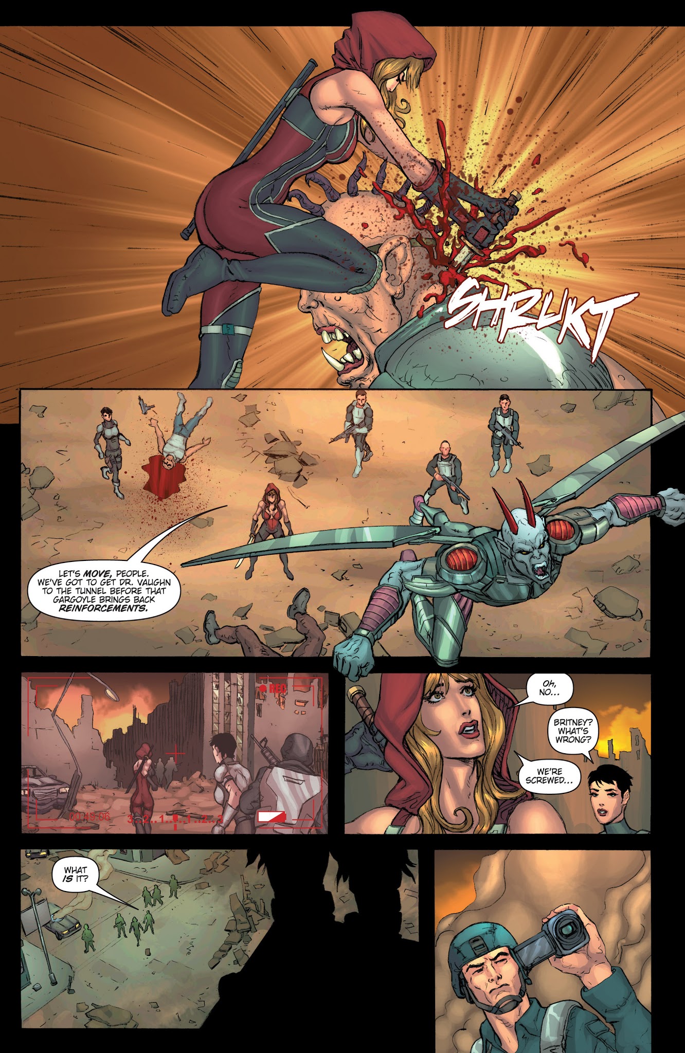 Read online Grimm Fairy Tales presents Realm War Age of Darkness comic -  Issue #1 - 10