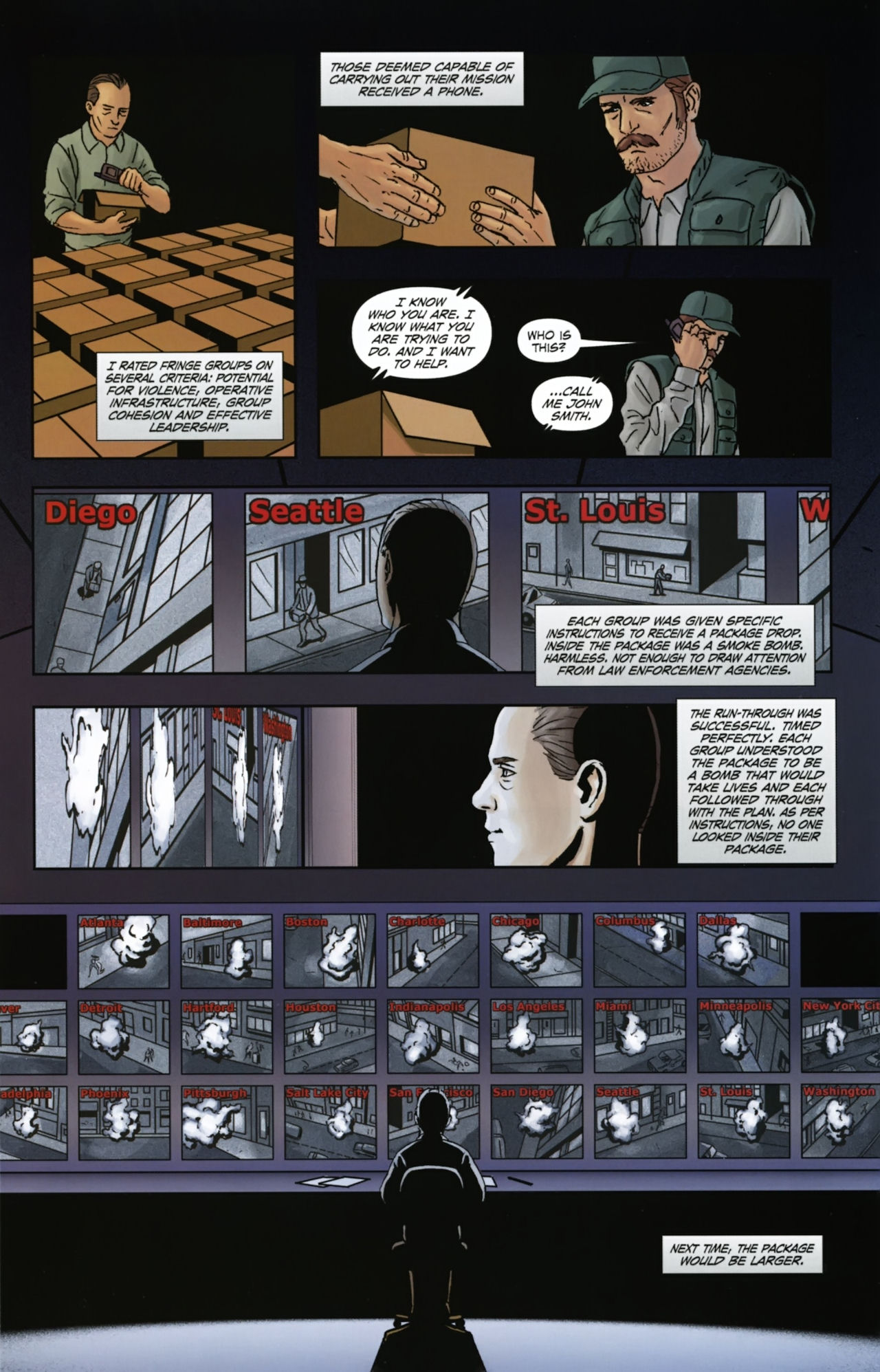 Read online Jericho comic -  Issue #4 - 19