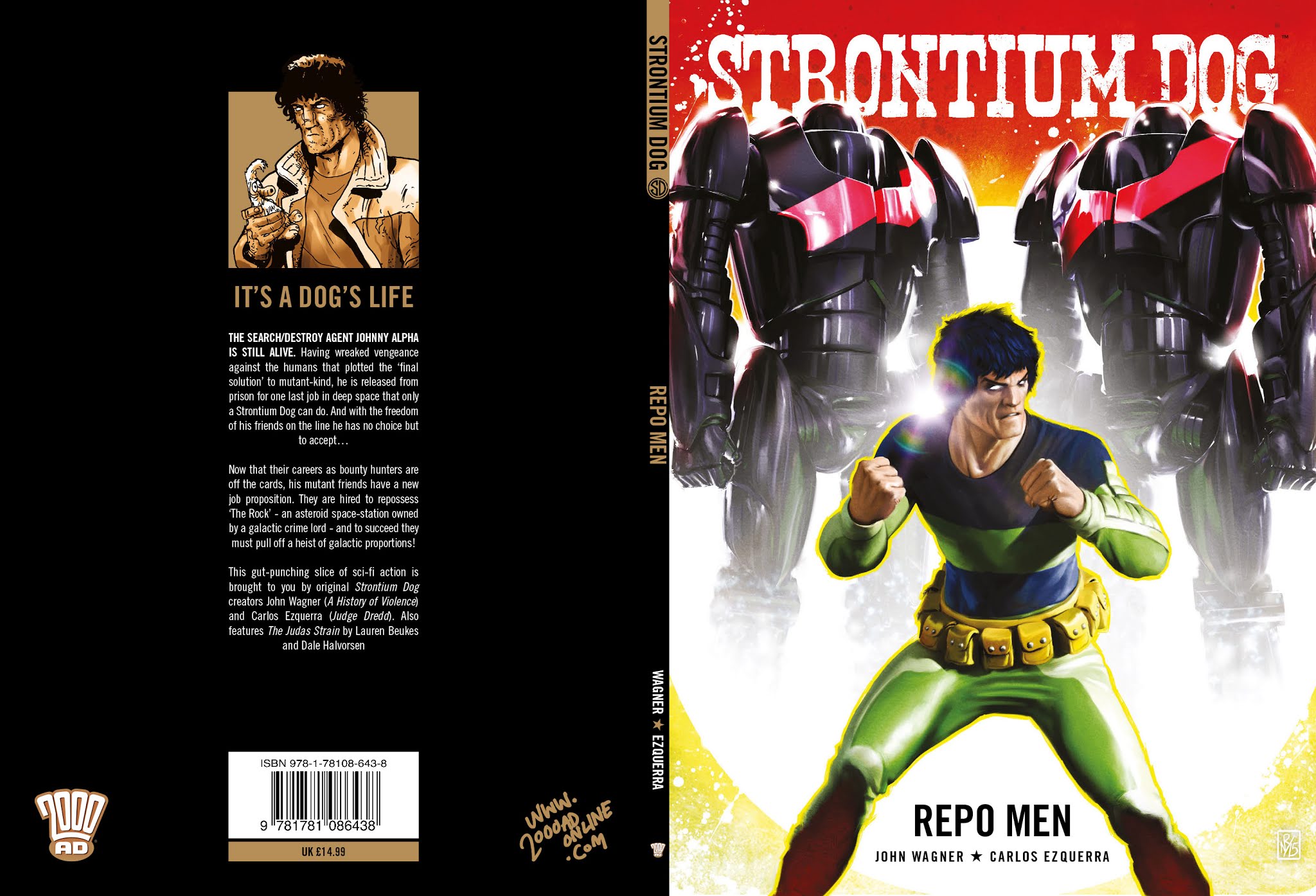 Read online Strontium Dog: Repo Men comic -  Issue # TPB - 1