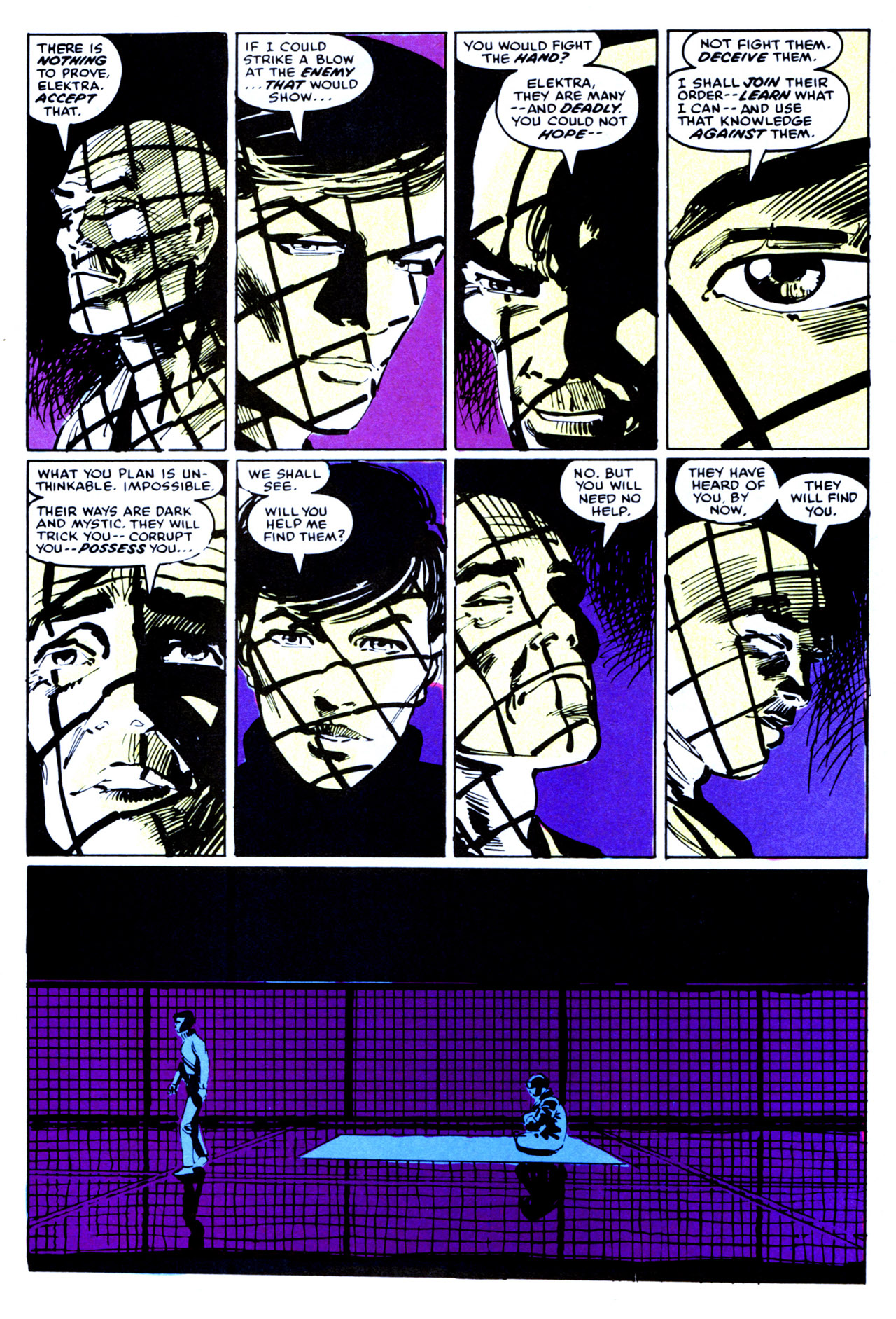 Read online The Elektra Saga comic -  Issue #1 - 19