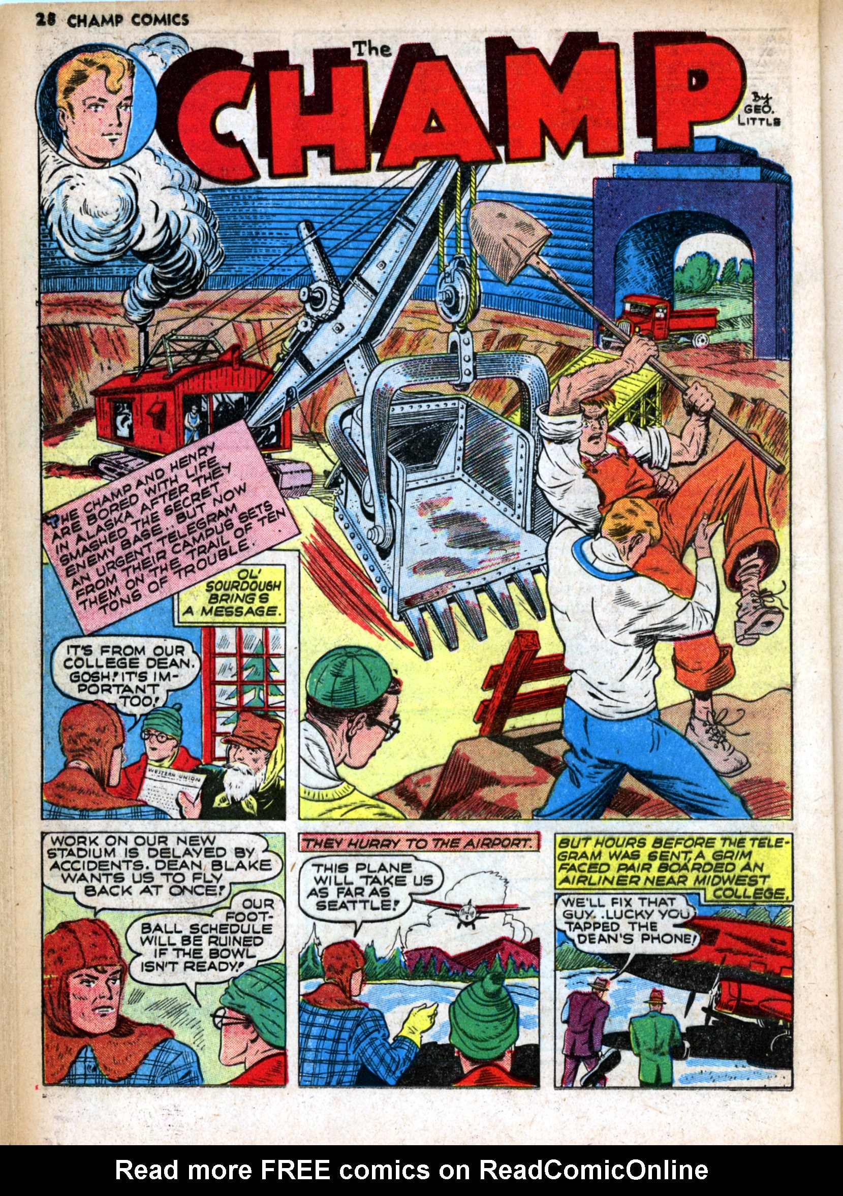 Read online Champ Comics comic -  Issue #15 - 30