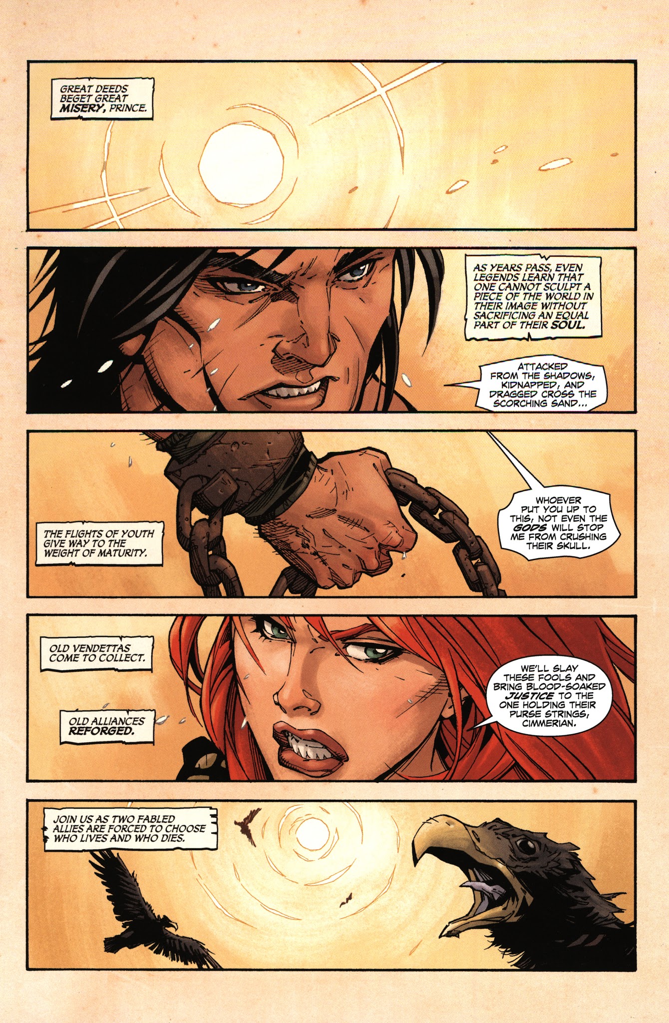 Read online Conan Red Sonja comic -  Issue #3 - 3