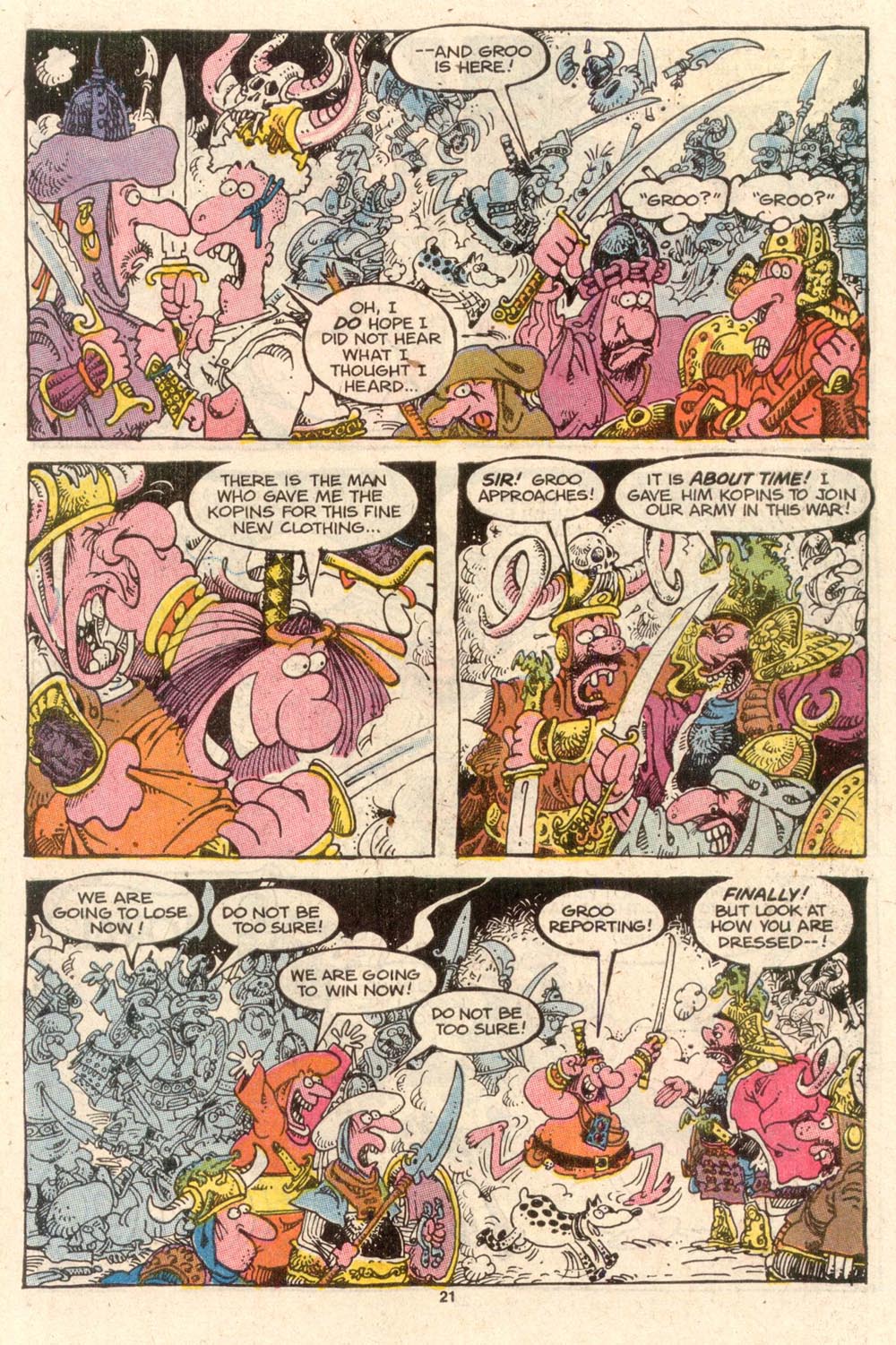 Read online Sergio Aragonés Groo the Wanderer comic -  Issue #46 - 23