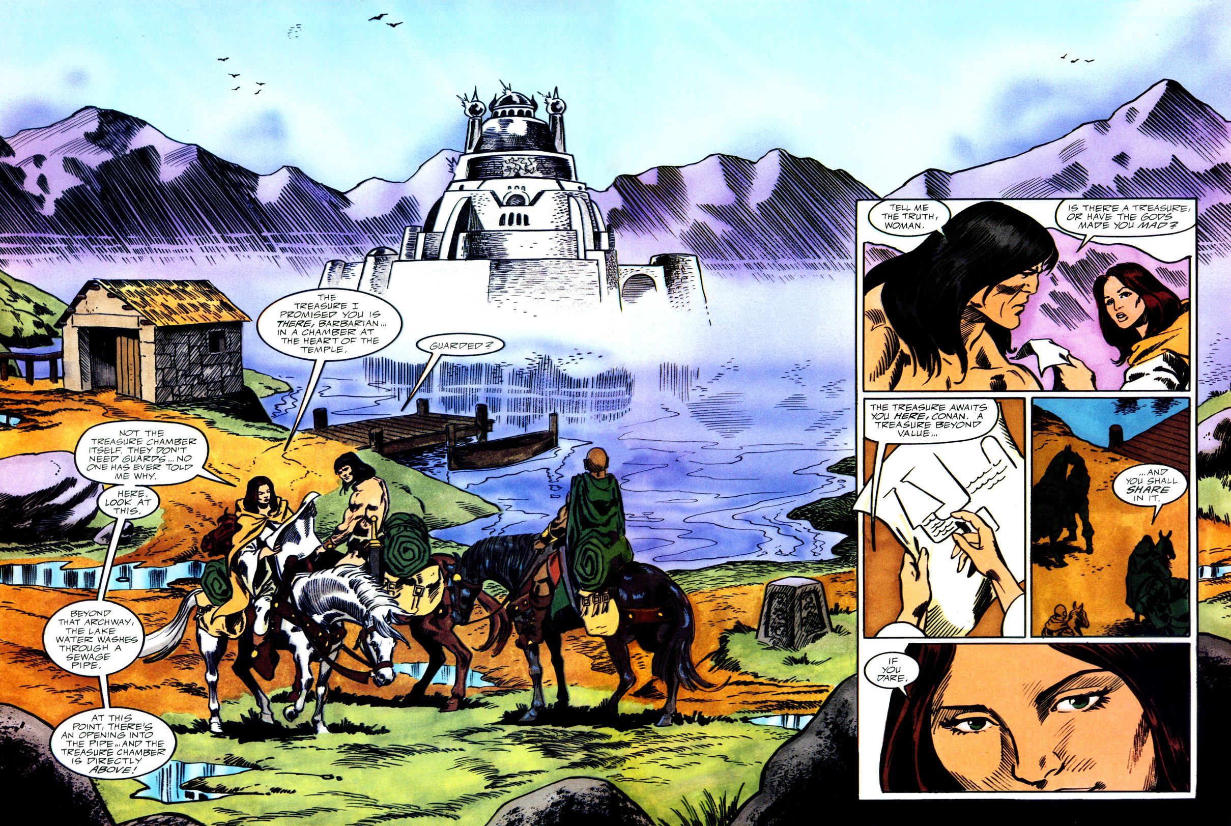 Read online Marvel Graphic Novel comic -  Issue #59 - Conan - The Horn of Azoth - 19