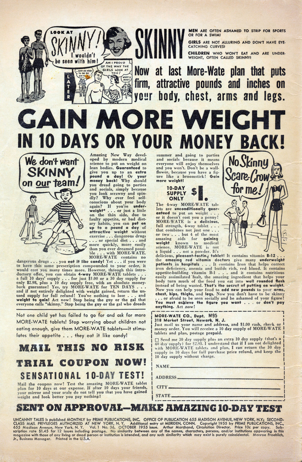 Read online Uncanny Tales comic -  Issue #36 - 2