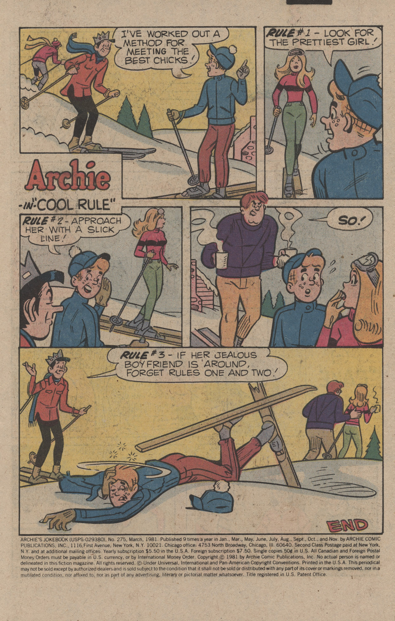 Read online Archie's Joke Book Magazine comic -  Issue #275 - 3