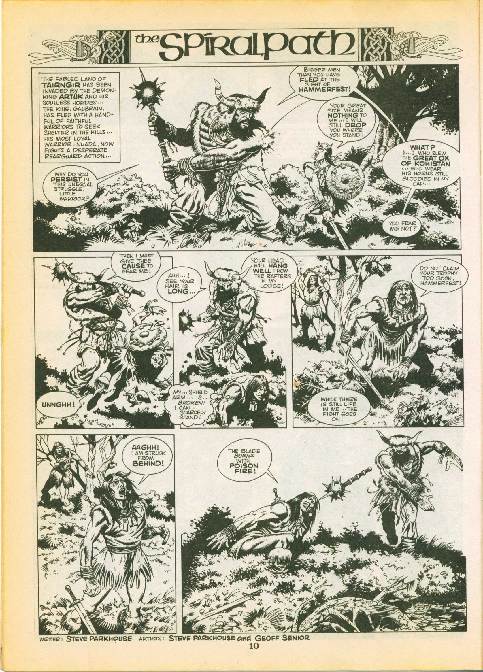 Read online Warrior comic -  Issue #3 - 10