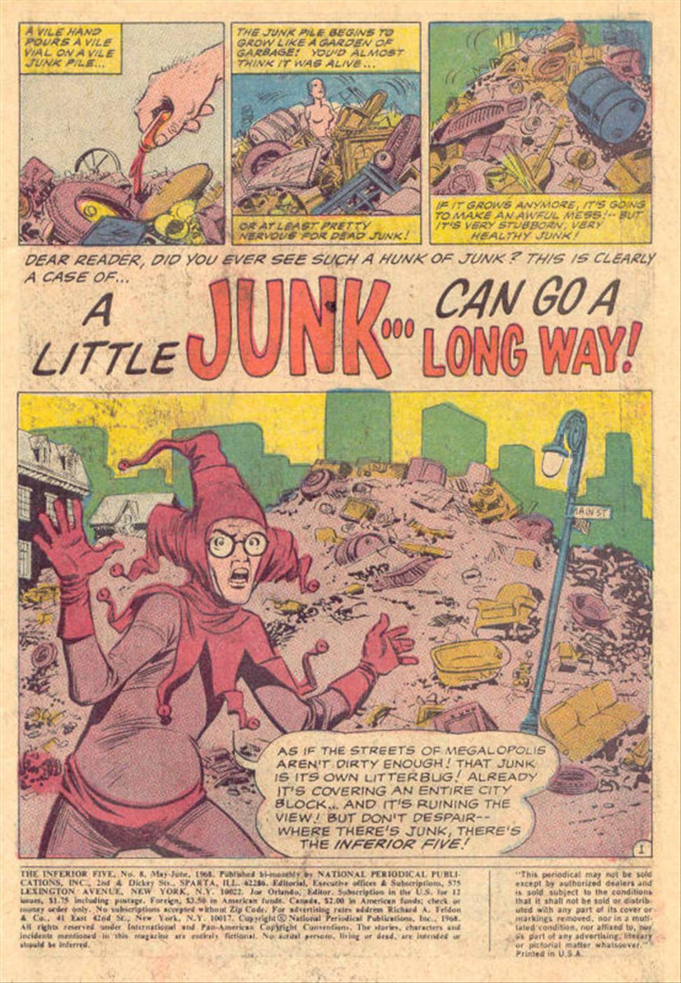 Read online The Inferior Five comic -  Issue #8 - 2