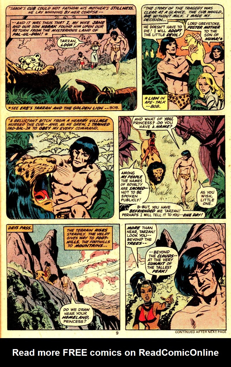 Read online Tarzan (1977) comic -  Issue # _Annual 2 - 8