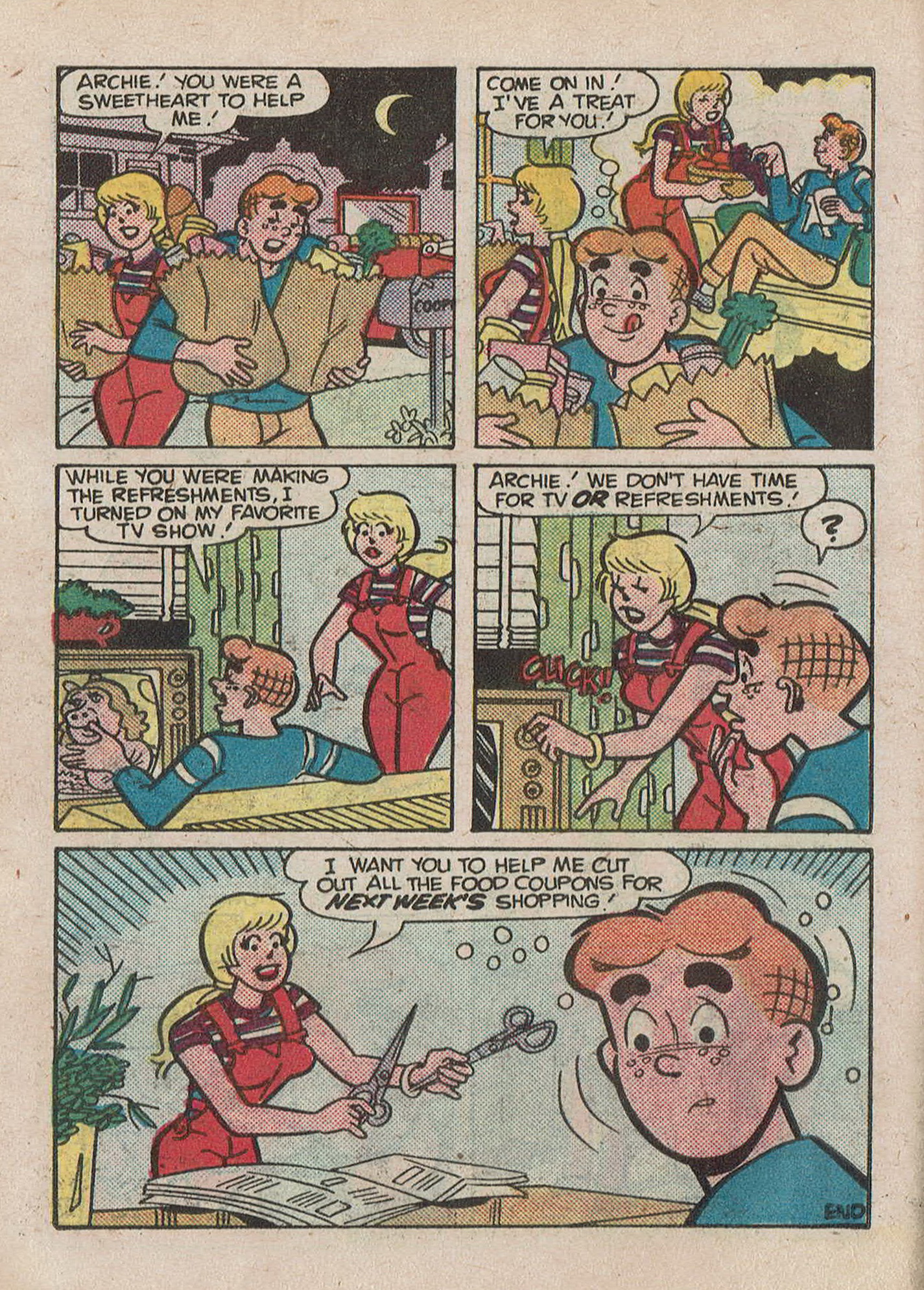 Read online Betty and Veronica Digest Magazine comic -  Issue #31 - 54