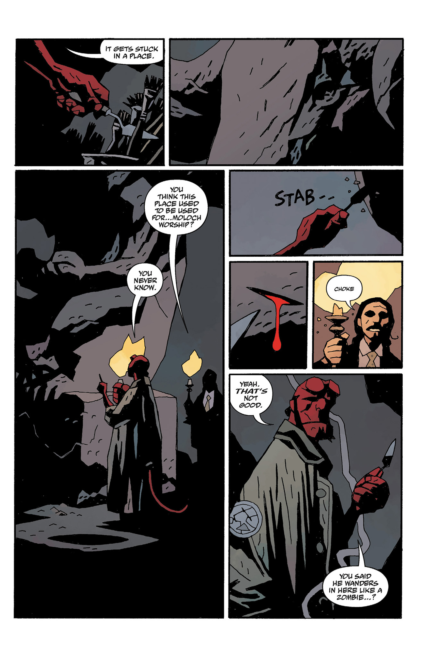 Read online Hellboy: The Crooked Man and Others comic -  Issue # TPB - 119