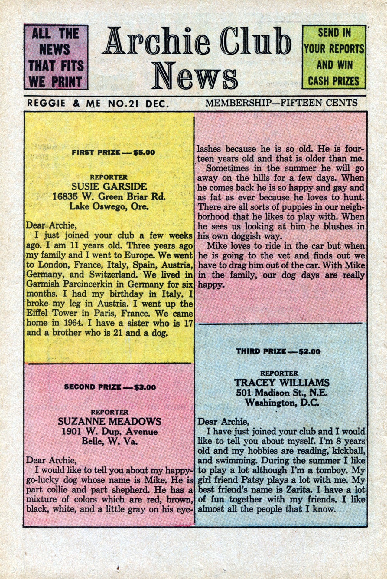 Read online Reggie and Me (1966) comic -  Issue #21 - 26