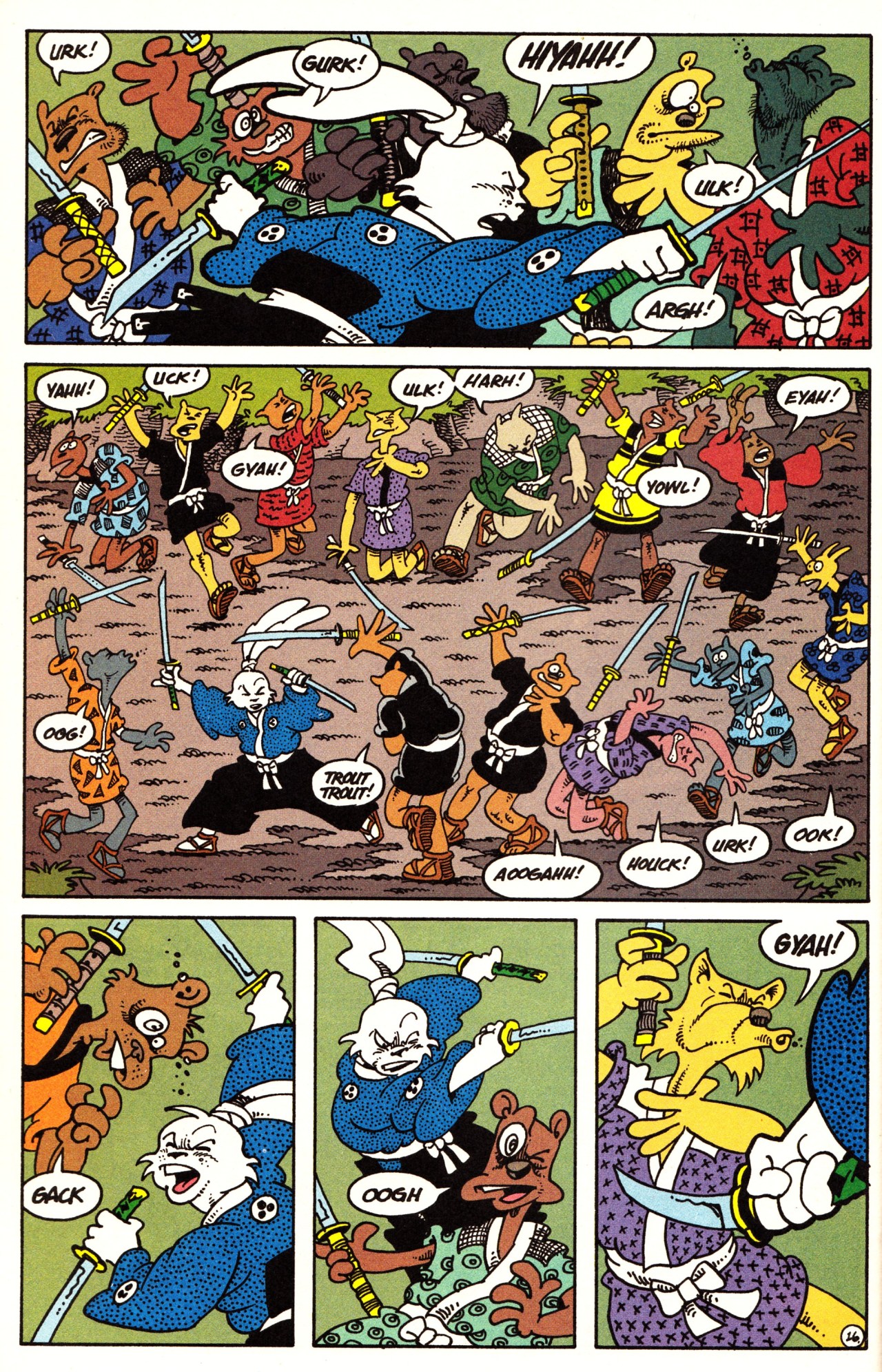 Read online Usagi Yojimbo (1993) comic -  Issue #16 - 18