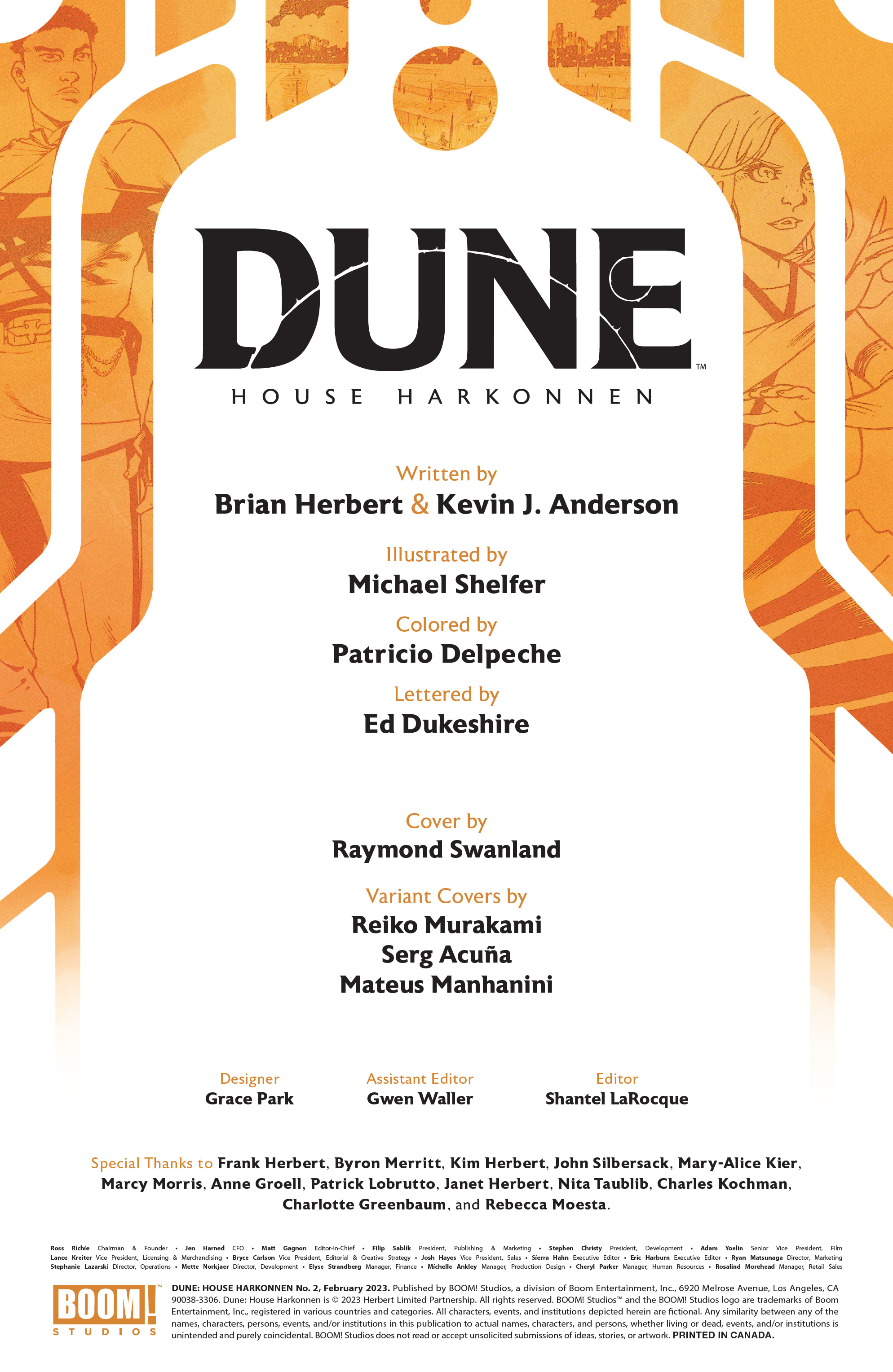 Read online Dune: House Harkonnen comic -  Issue #2 - 2
