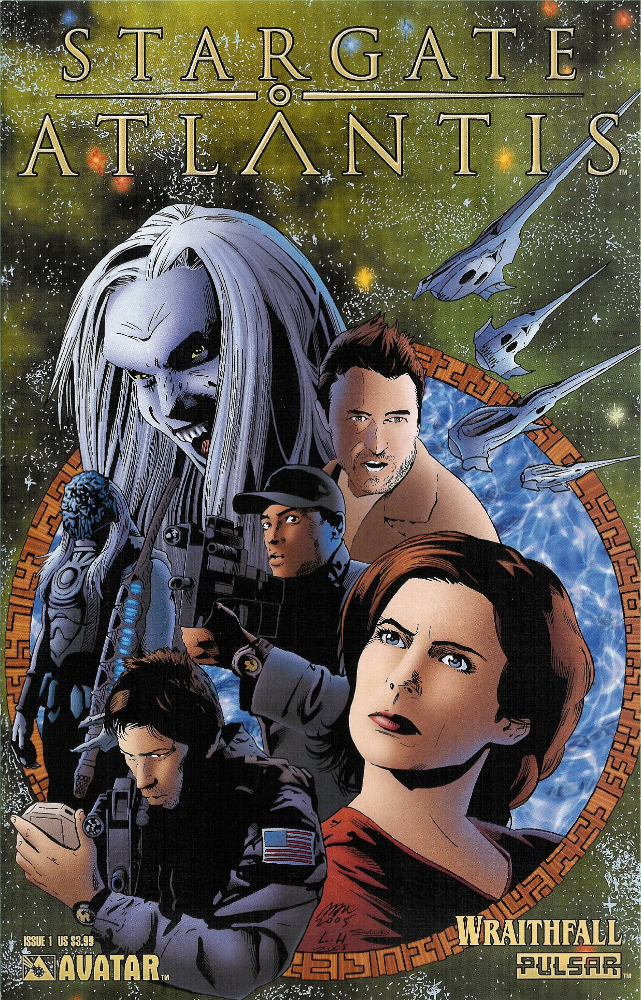 Read online Stargate Atlantis: Wraithfall comic -  Issue #1 - 1