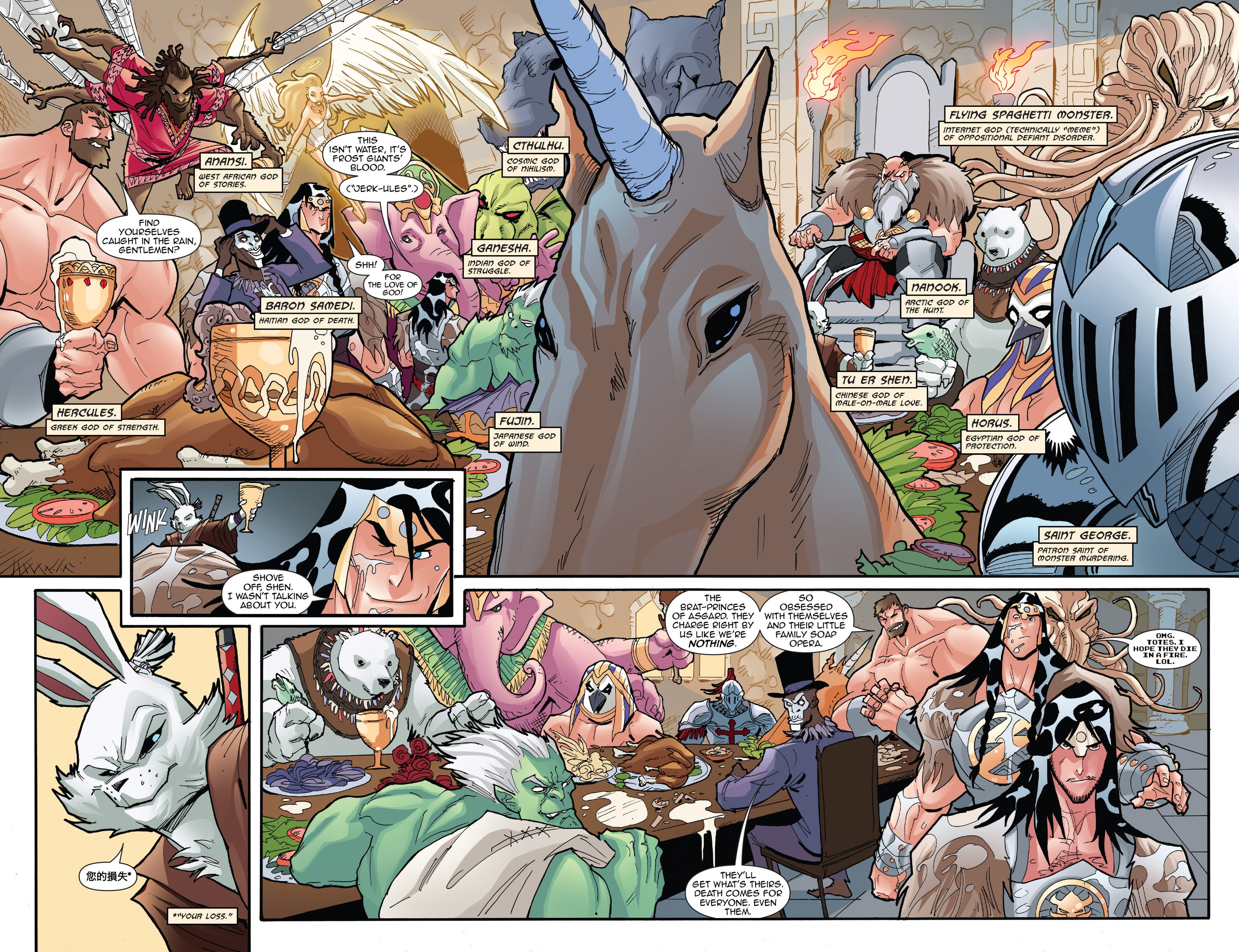 Read online Loki: Ragnarok and Roll comic -  Issue #1 - 10