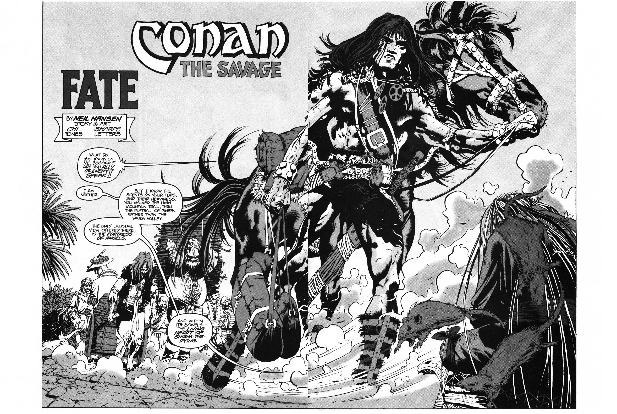 Read online Conan the Savage comic -  Issue #8 - 29