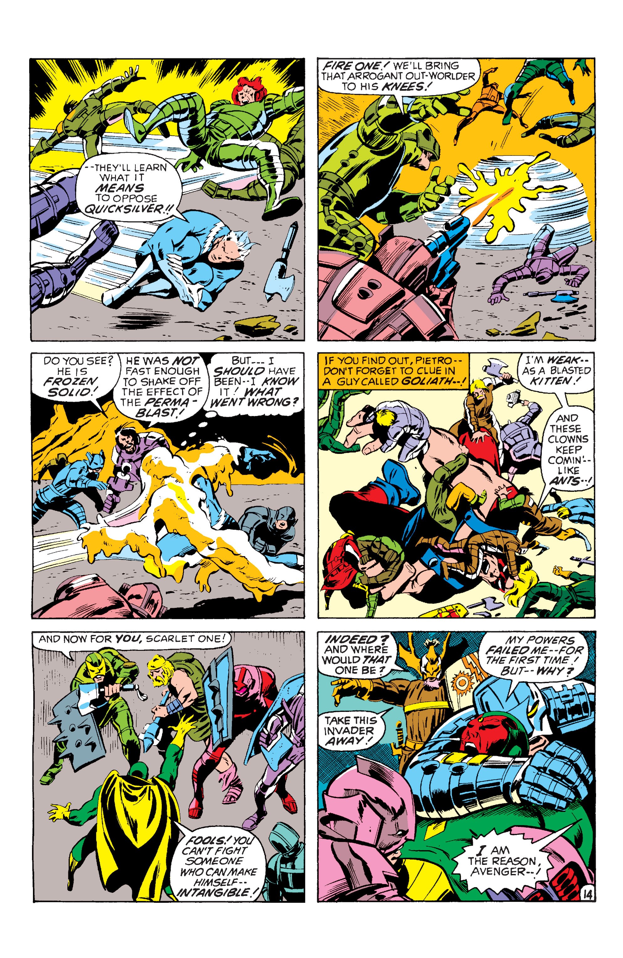 Read online Marvel Masterworks: The Avengers comic -  Issue # TPB 9 (Part 1) - 99