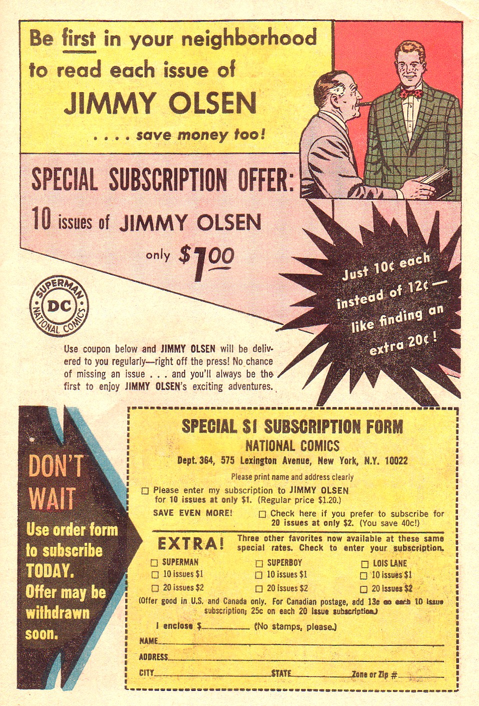 Read online Superman's Pal Jimmy Olsen comic -  Issue #76 - 23