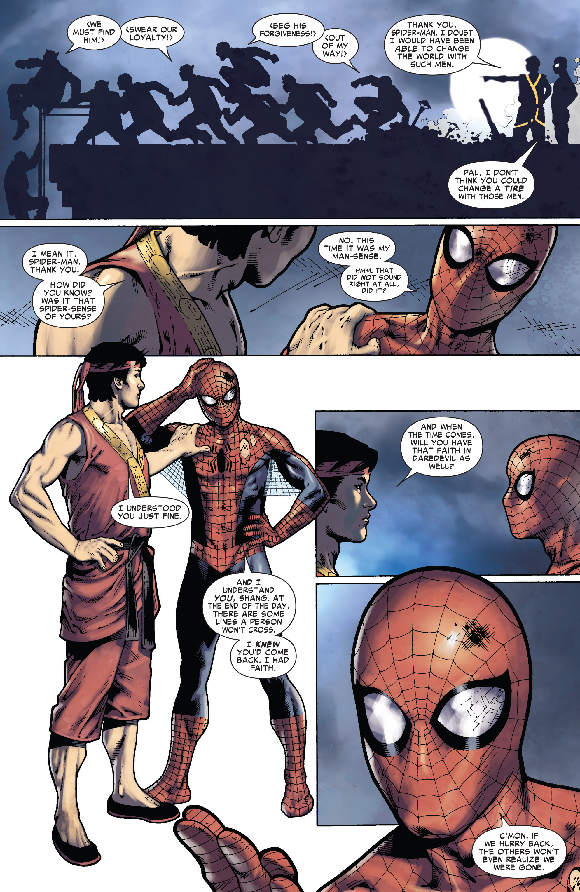 Read online Shadowland: Spider-Man comic -  Issue # Full - 21