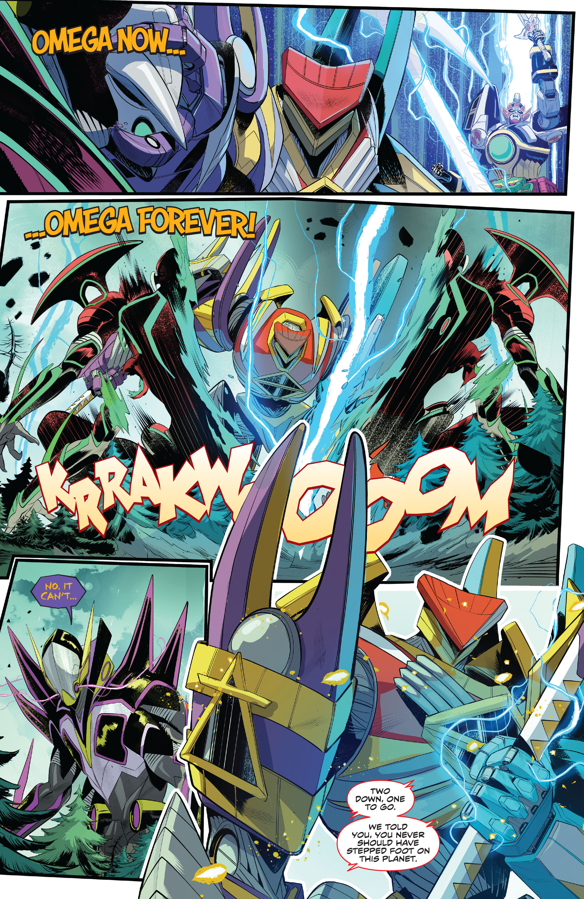 Read online Power Rangers comic -  Issue #15 - 17