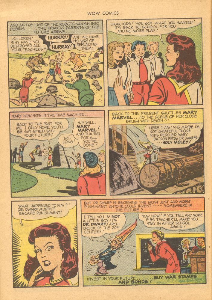 Read online Wow Comics comic -  Issue #23 - 16