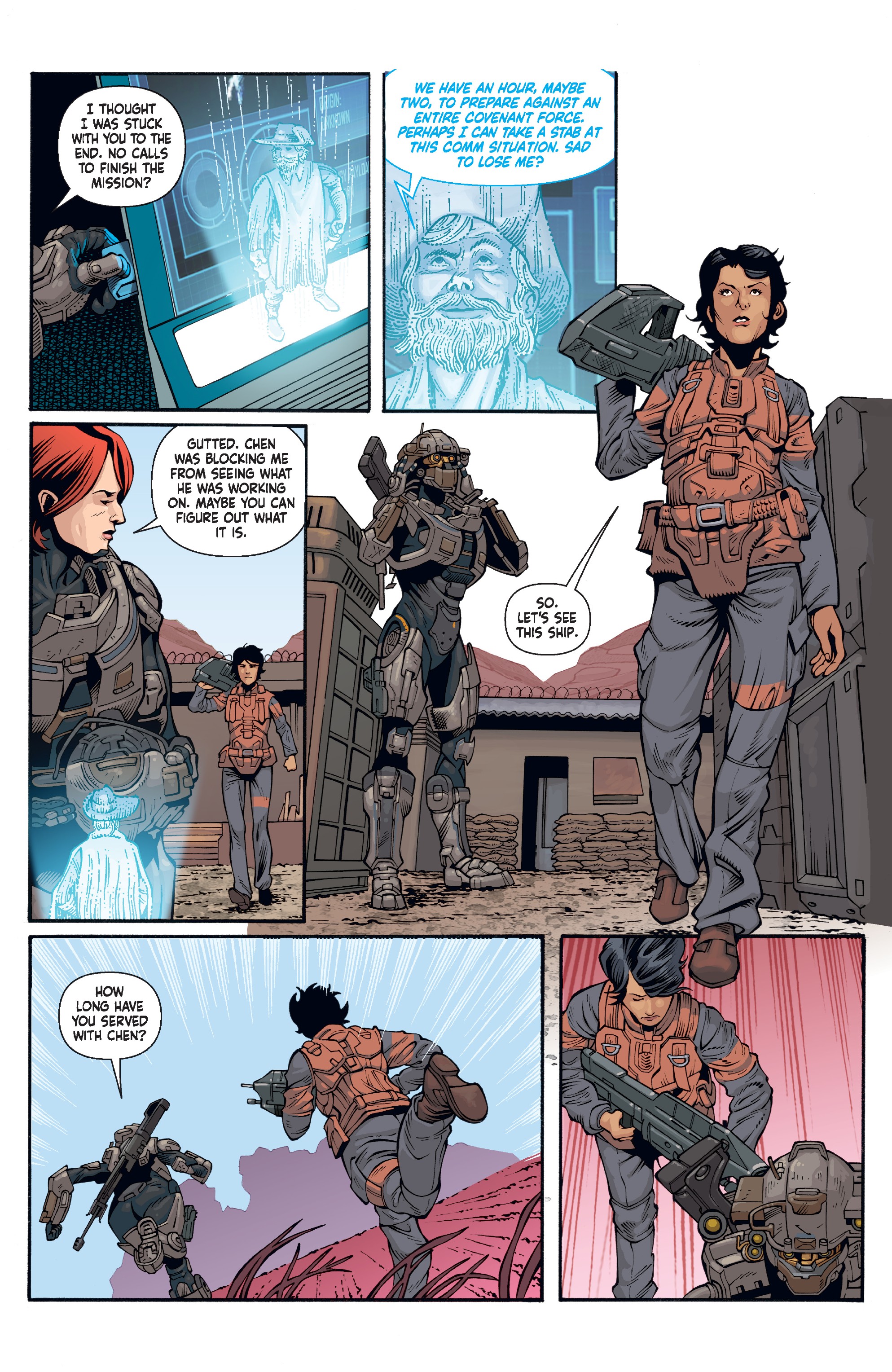 Read online Halo: Lone Wolf comic -  Issue #2 - 17