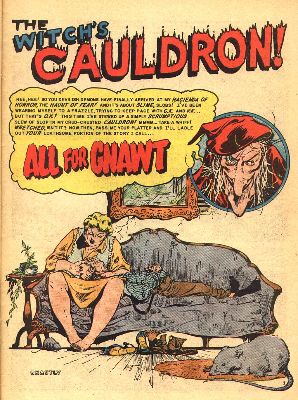 Read online The Vault of Horror (1950) comic -  Issue #39 - 28