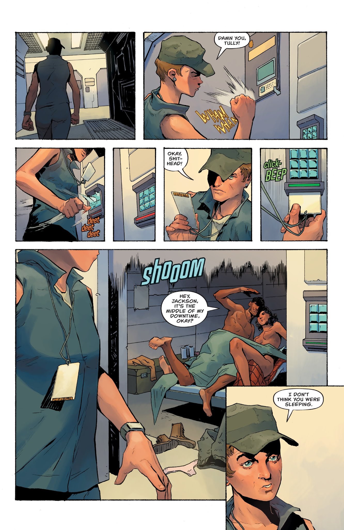 Read online William Gibson's Alien 3 comic -  Issue #1 - 11