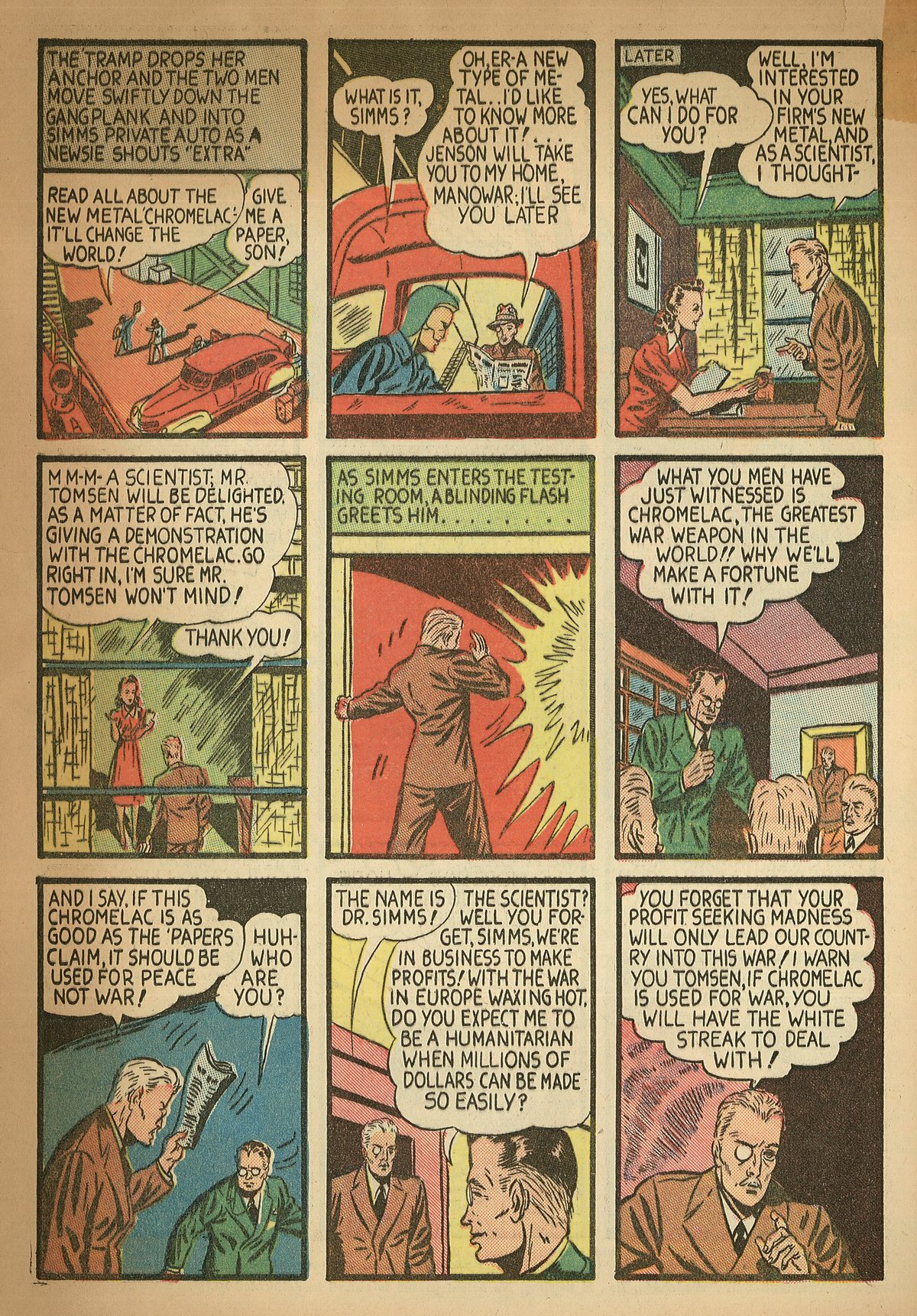 Read online Target Comics comic -  Issue #2 - 4