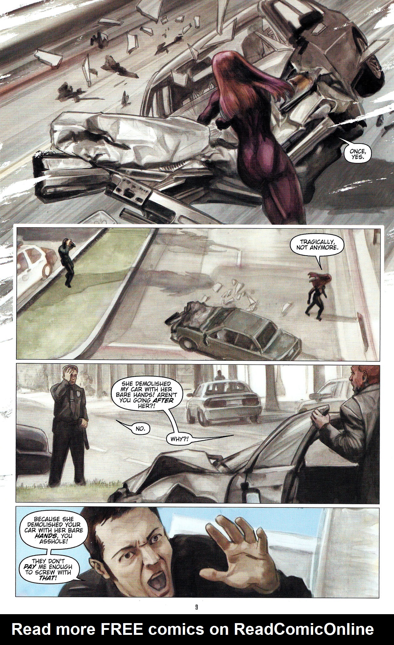 Read online Fallen Angel Reborn comic -  Issue #1 - 10