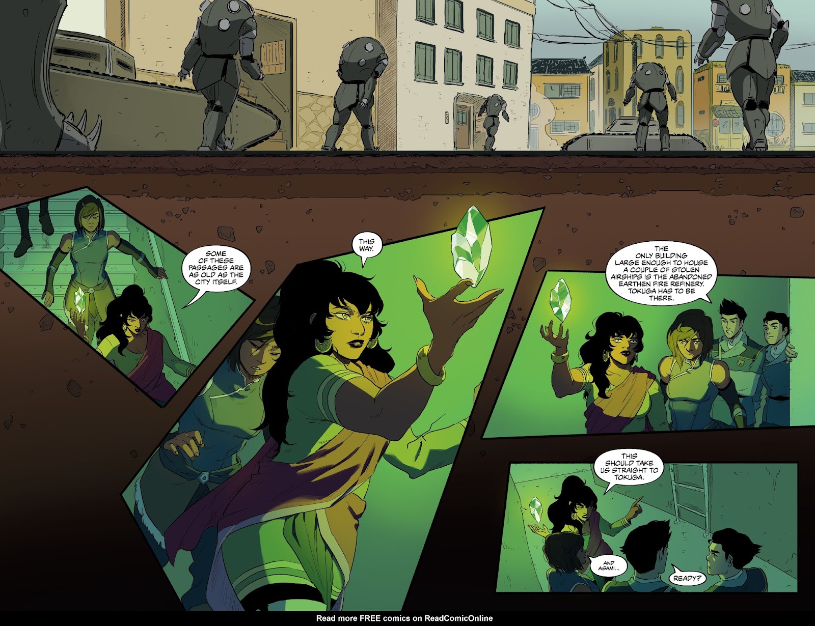 Nickelodeon The Legend of Korra – Turf Wars issue 3 - Page 31