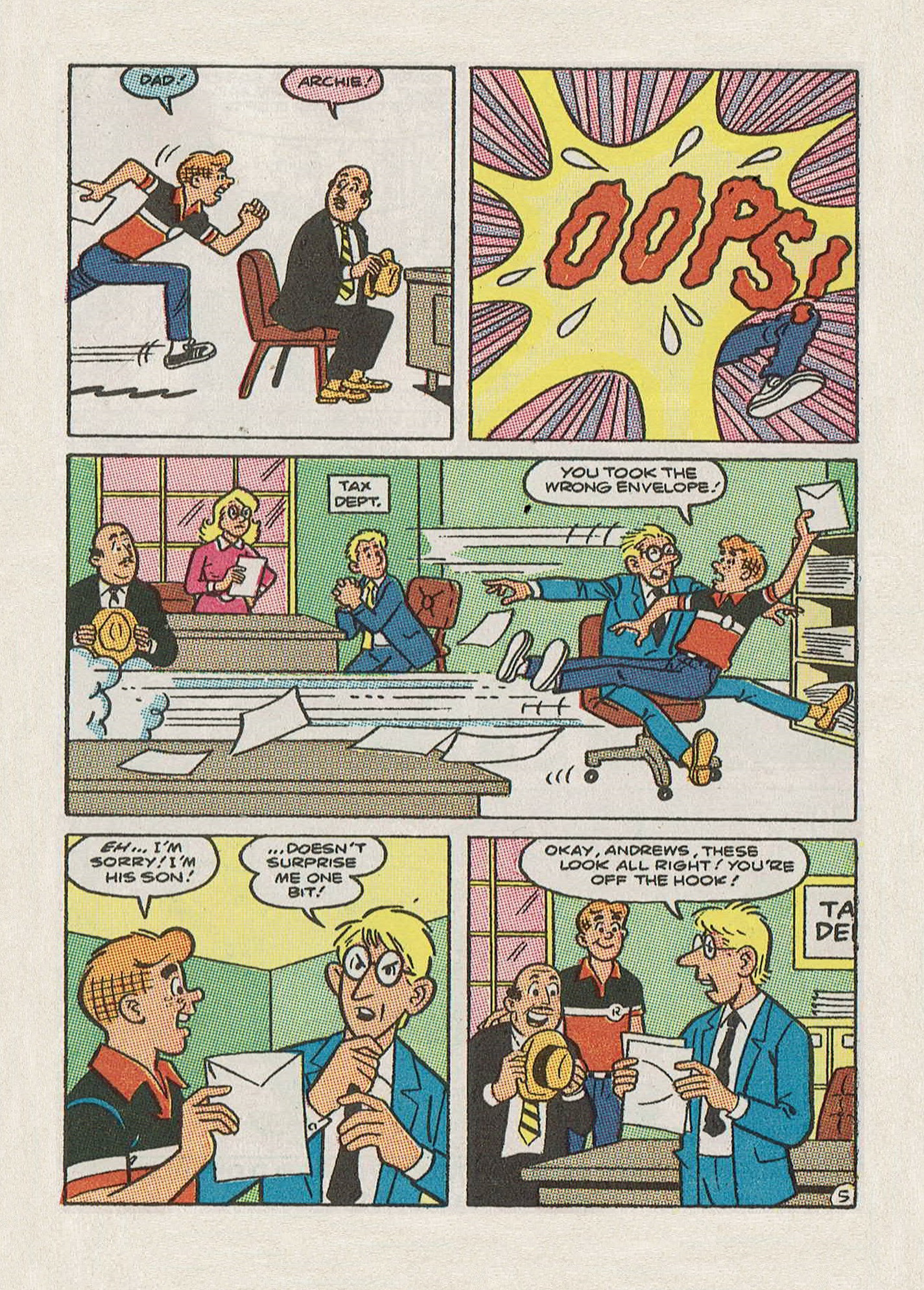 Read online Archie Annual Digest Magazine comic -  Issue #59 - 63