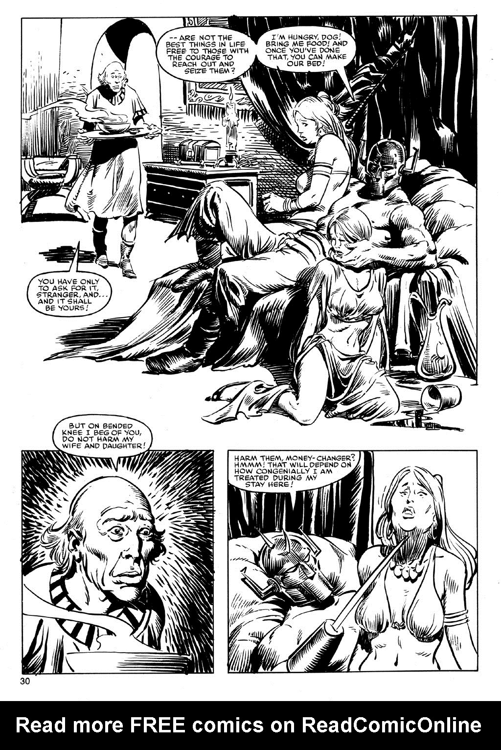 Read online The Savage Sword Of Conan comic -  Issue #92 - 29