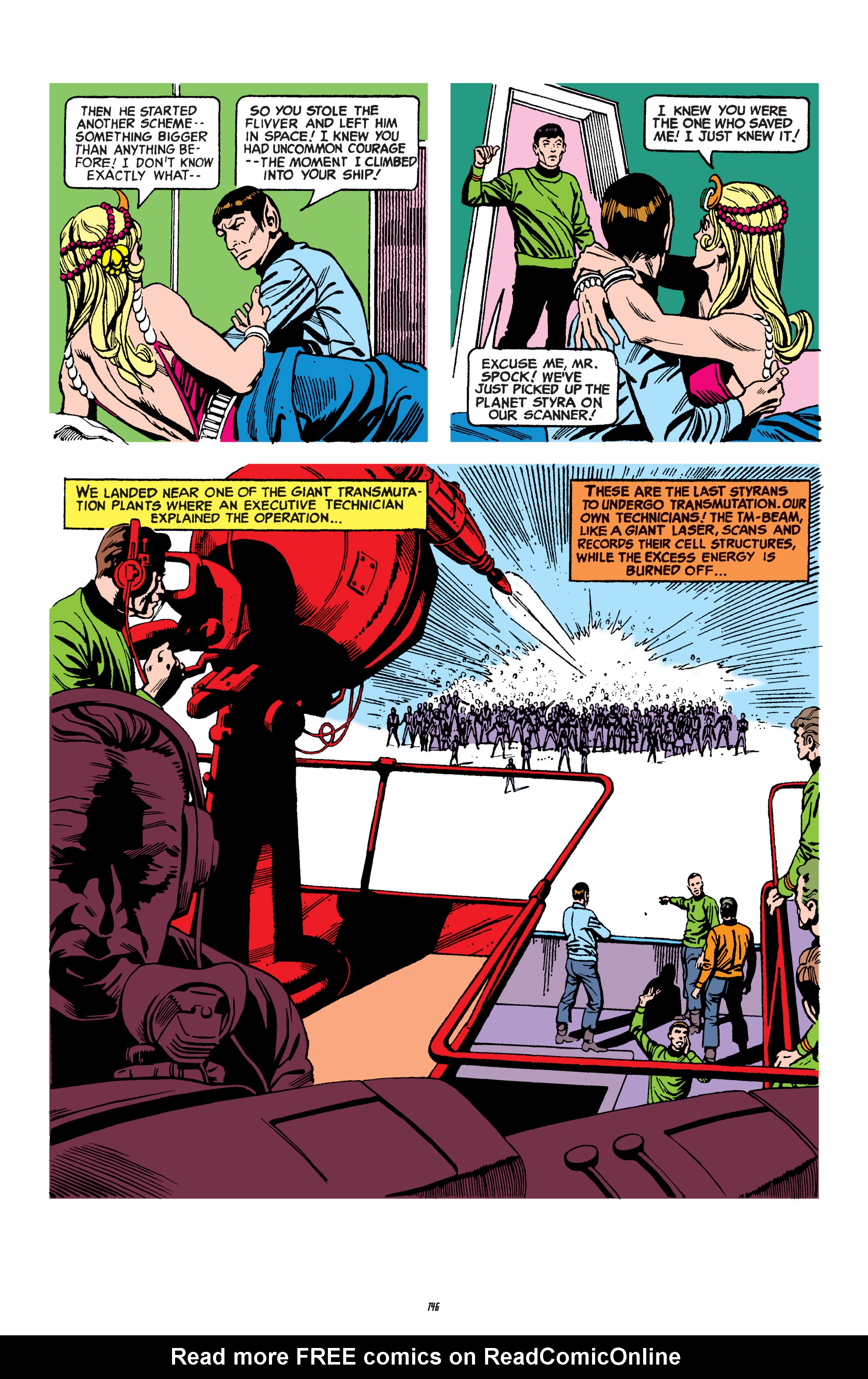 Read online Star Trek Archives comic -  Issue # TPB 3 - 146