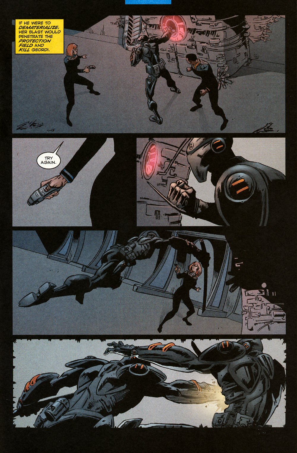 Read online Star Trek: The Next Generation - The Killing Shadows comic -  Issue #3 - 21