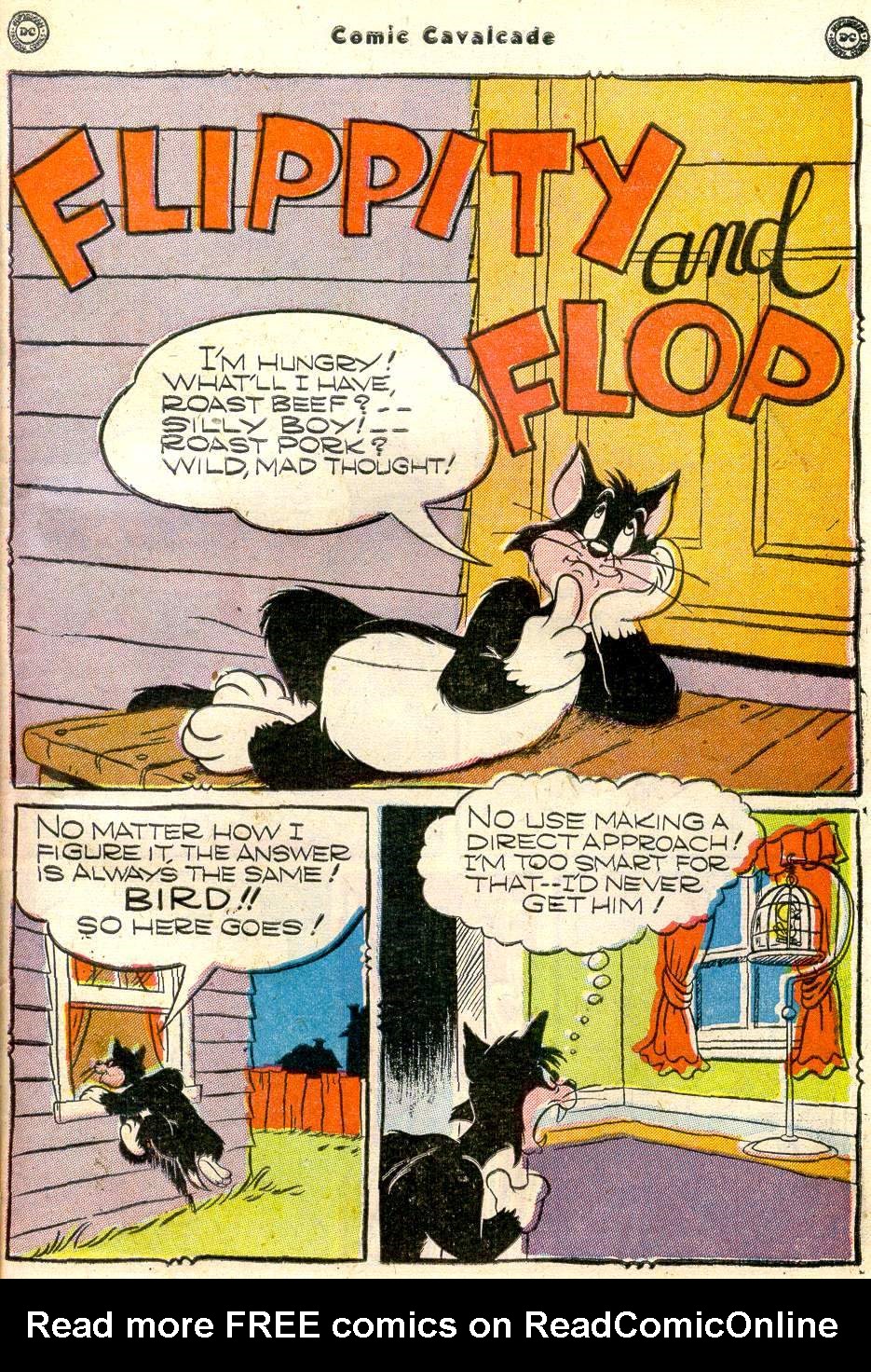 Read online Comic Cavalcade comic -  Issue #43 - 57